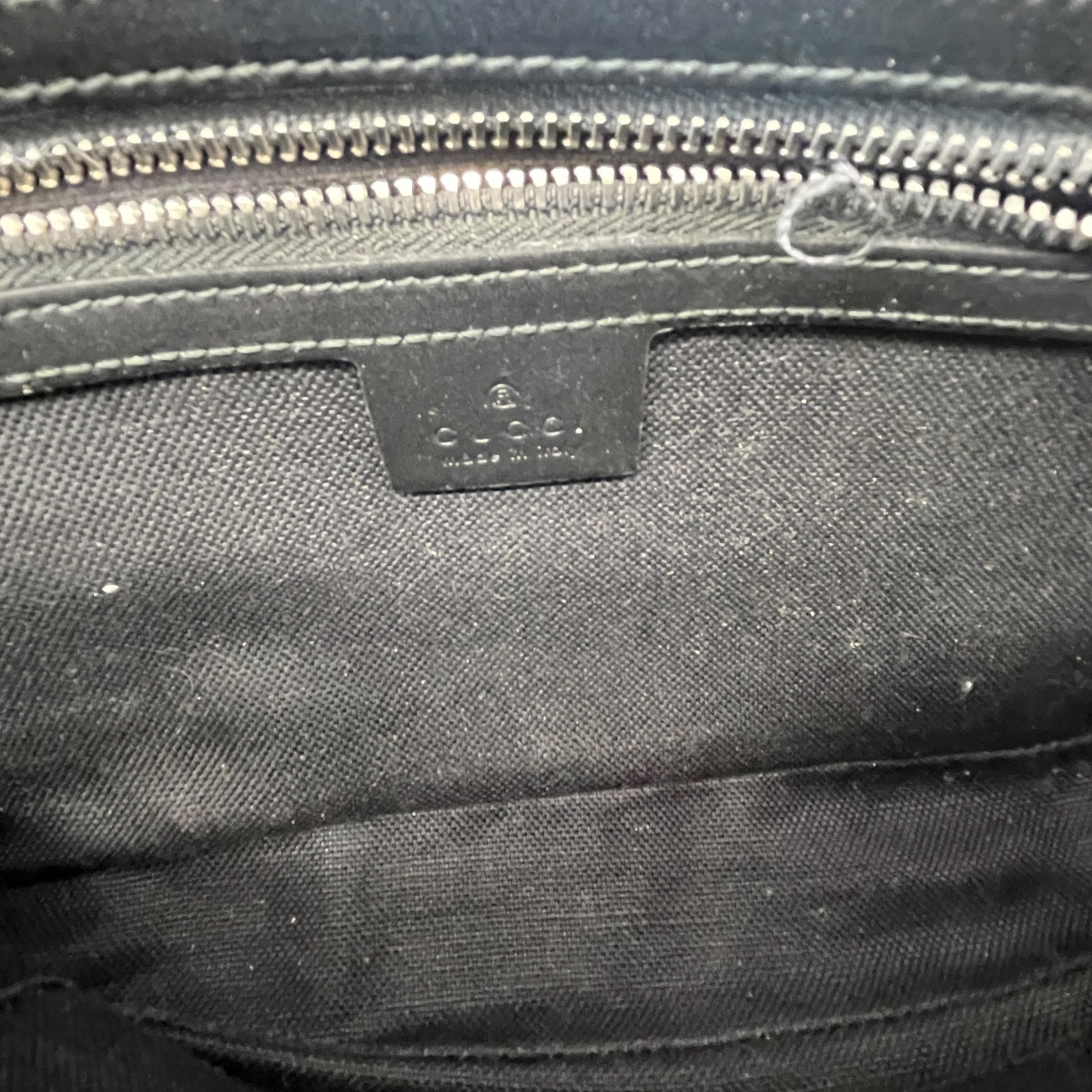 Men's Gg Supreme Web Belt Bag Black