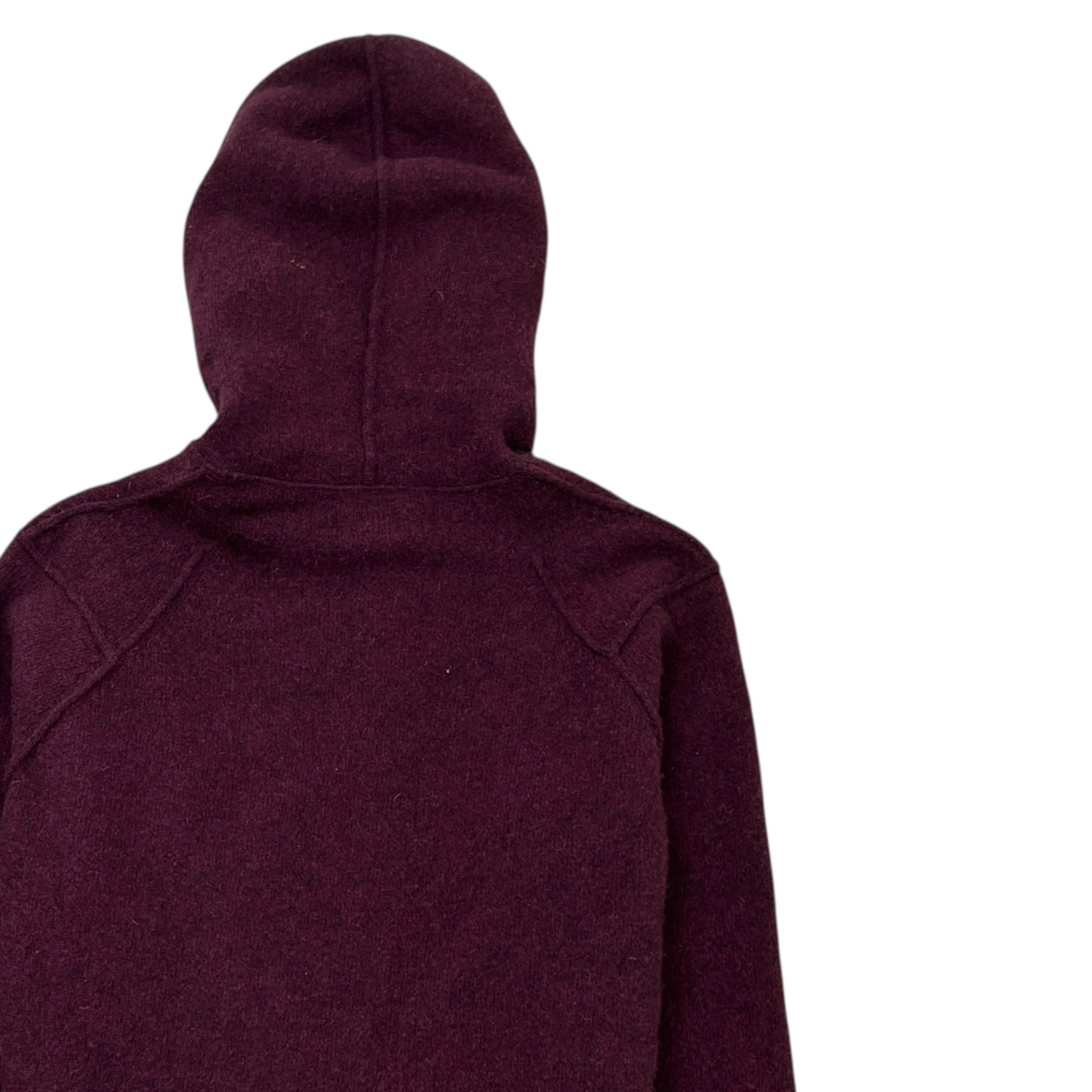 Men's Lens Hoodie Burgundy Size IT 50 / UK L