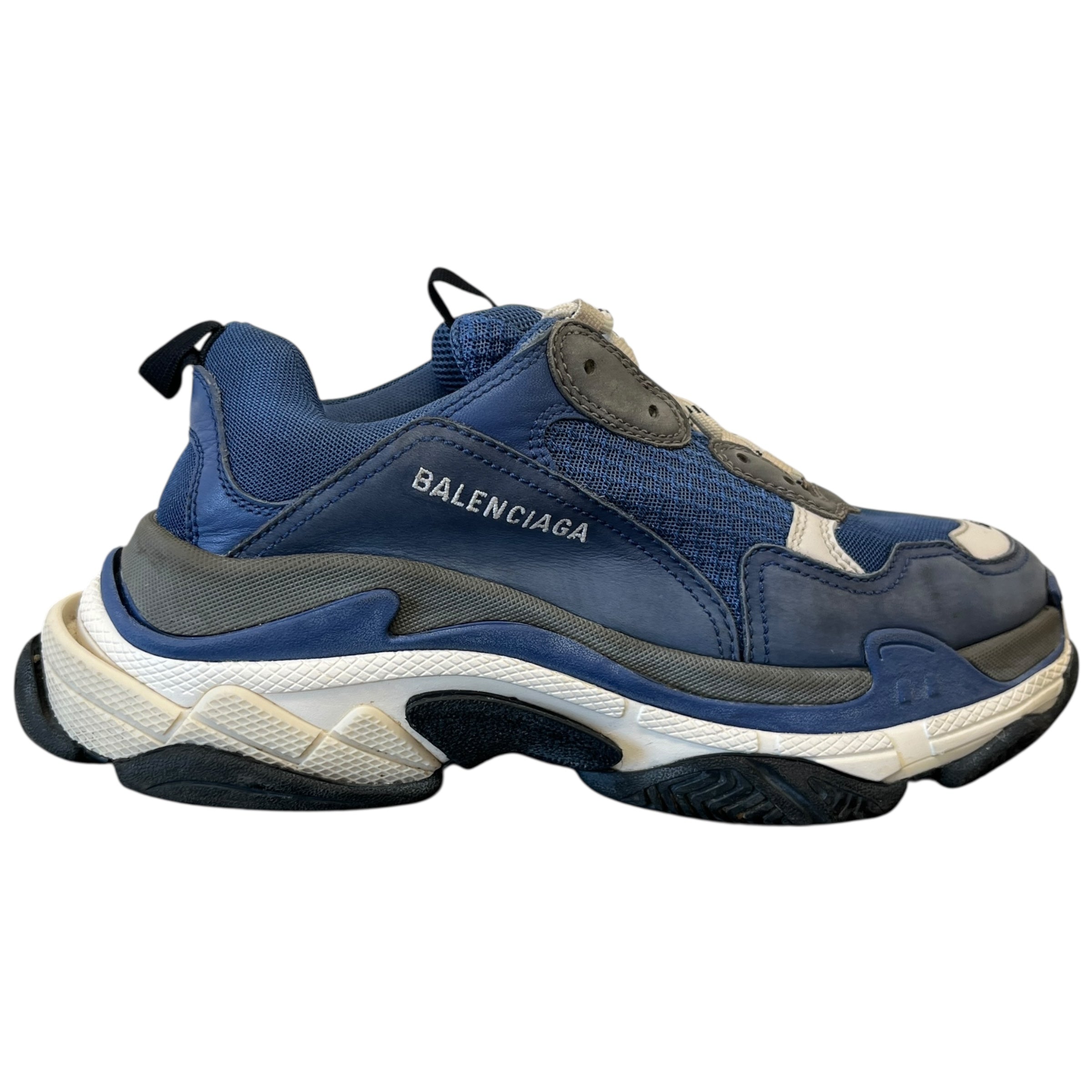 Men's Triple S Low Trainers Blue Size EU 42 / UK 8