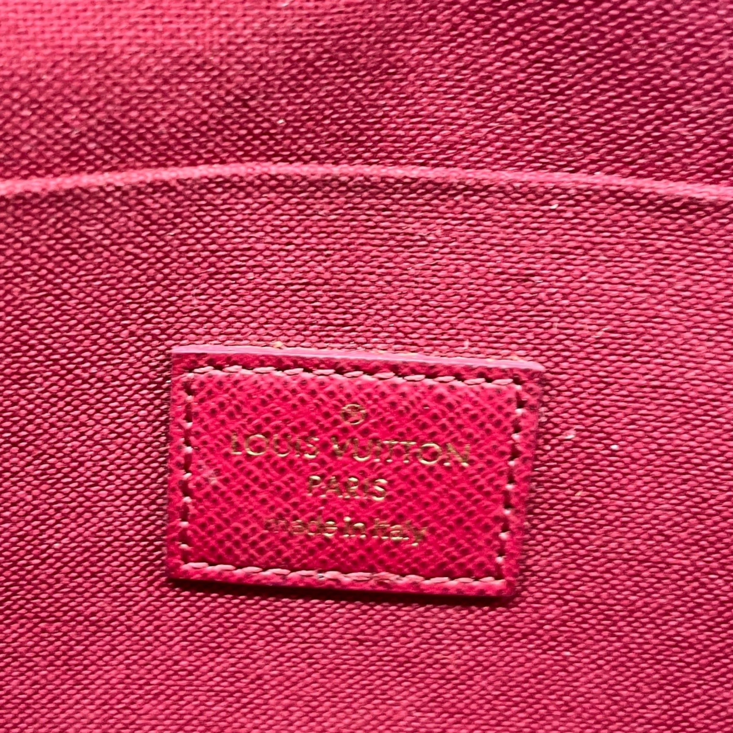 Women's Monogram Félicie Pochette Bag Brown