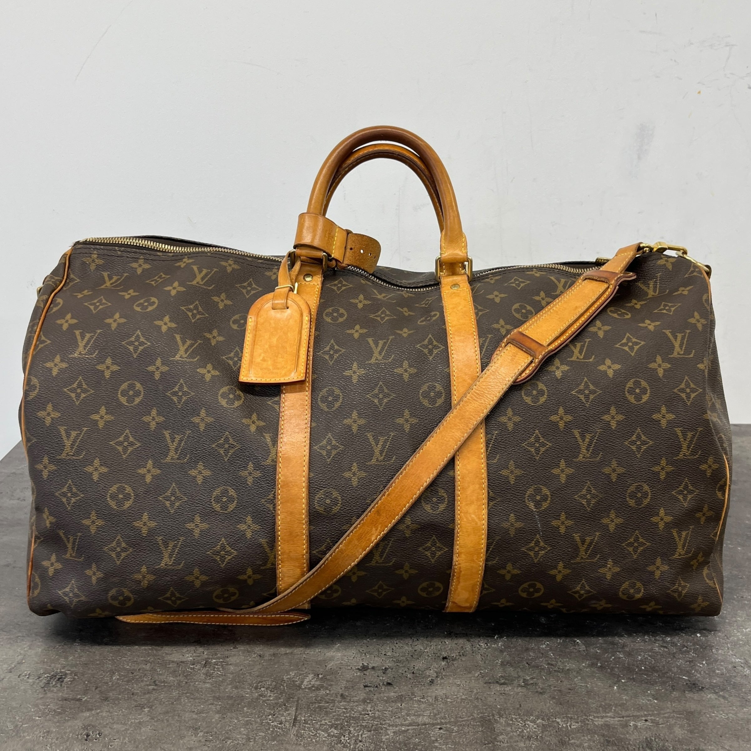 Keepall Bandoulière 55 Bag Beige