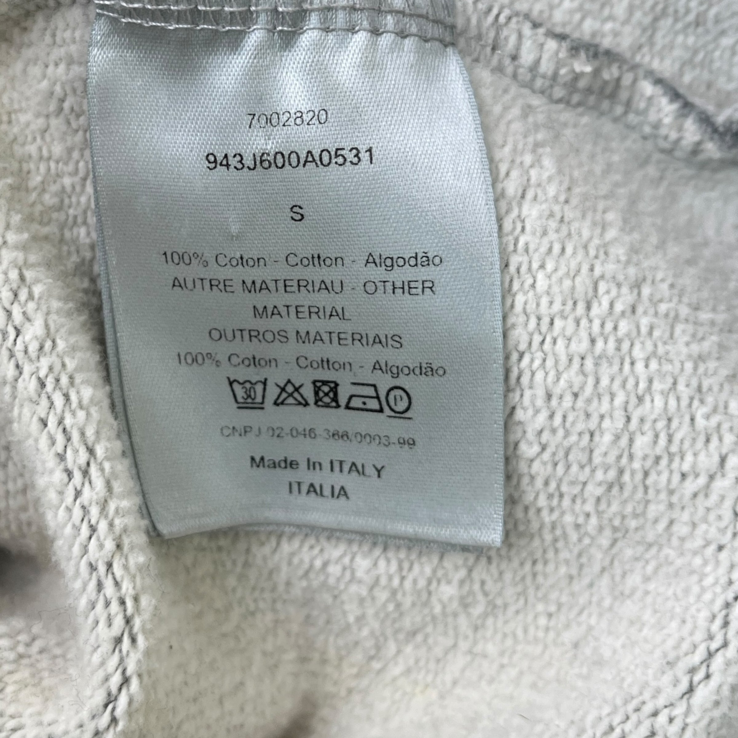 Men's Cd Icon Hoodie Grey Size S