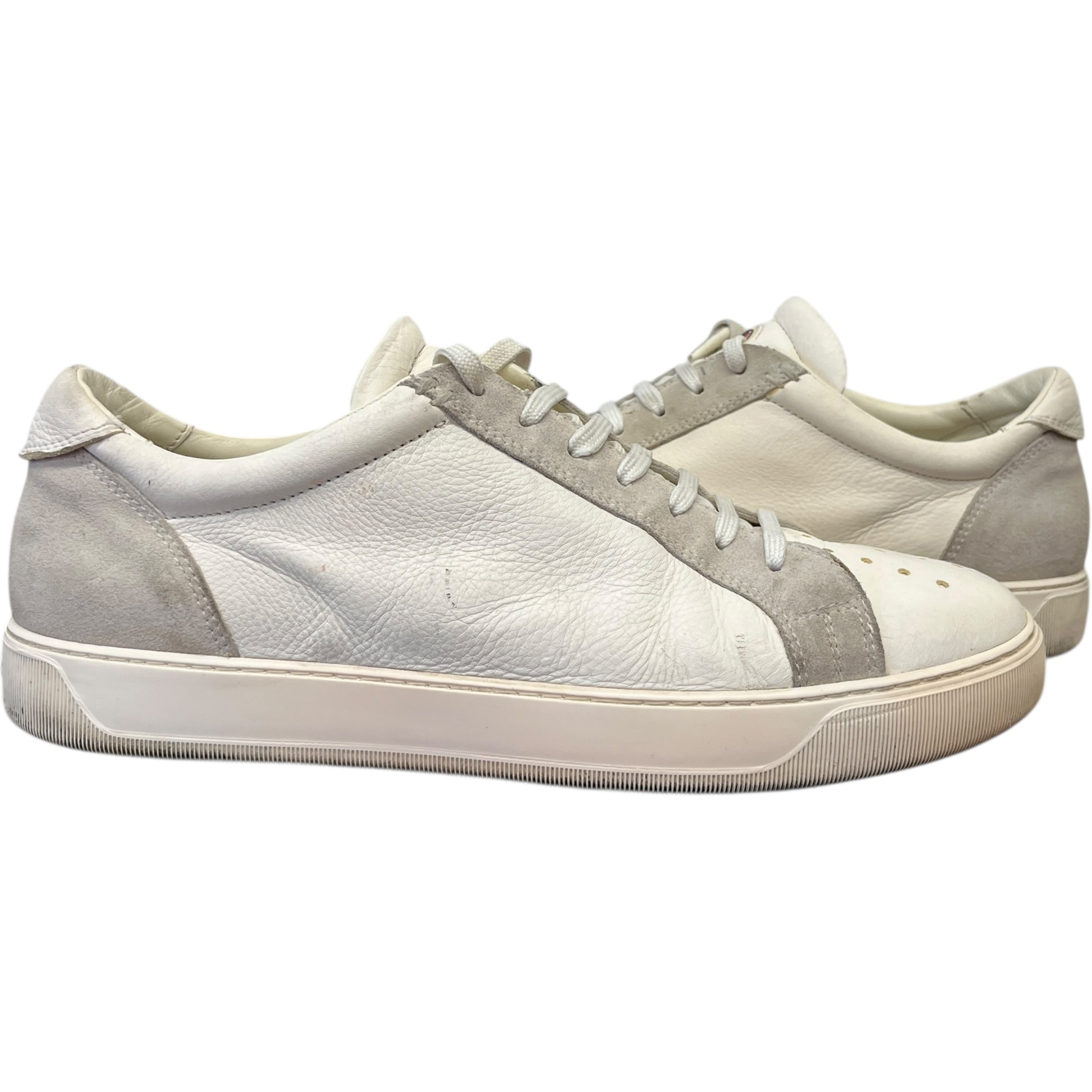 Men's Angeline Logo Low Trainers White Size EU 43 / UK 9