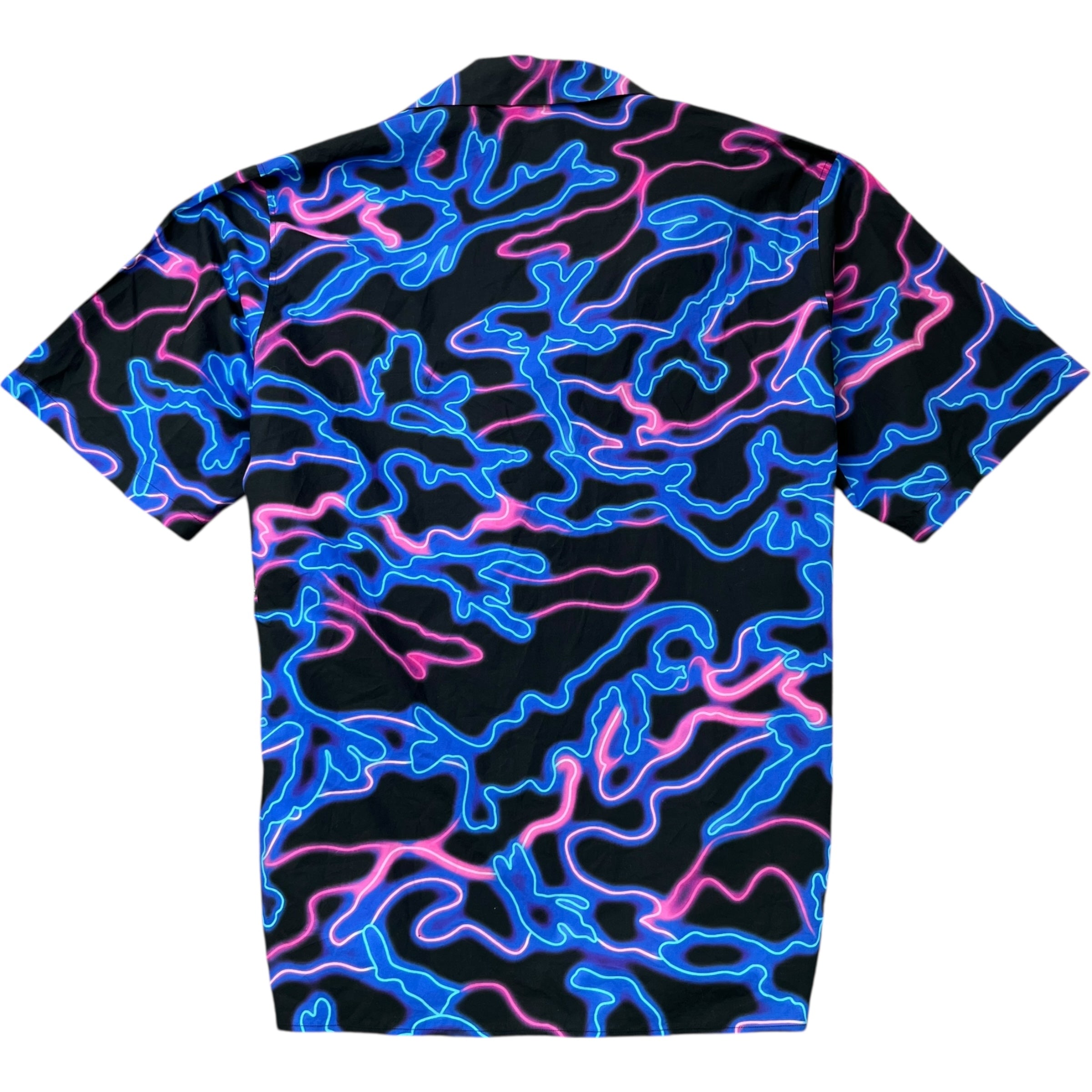 Men's Neo Camo Print T-Shirt Black Size IT 50 / UK L