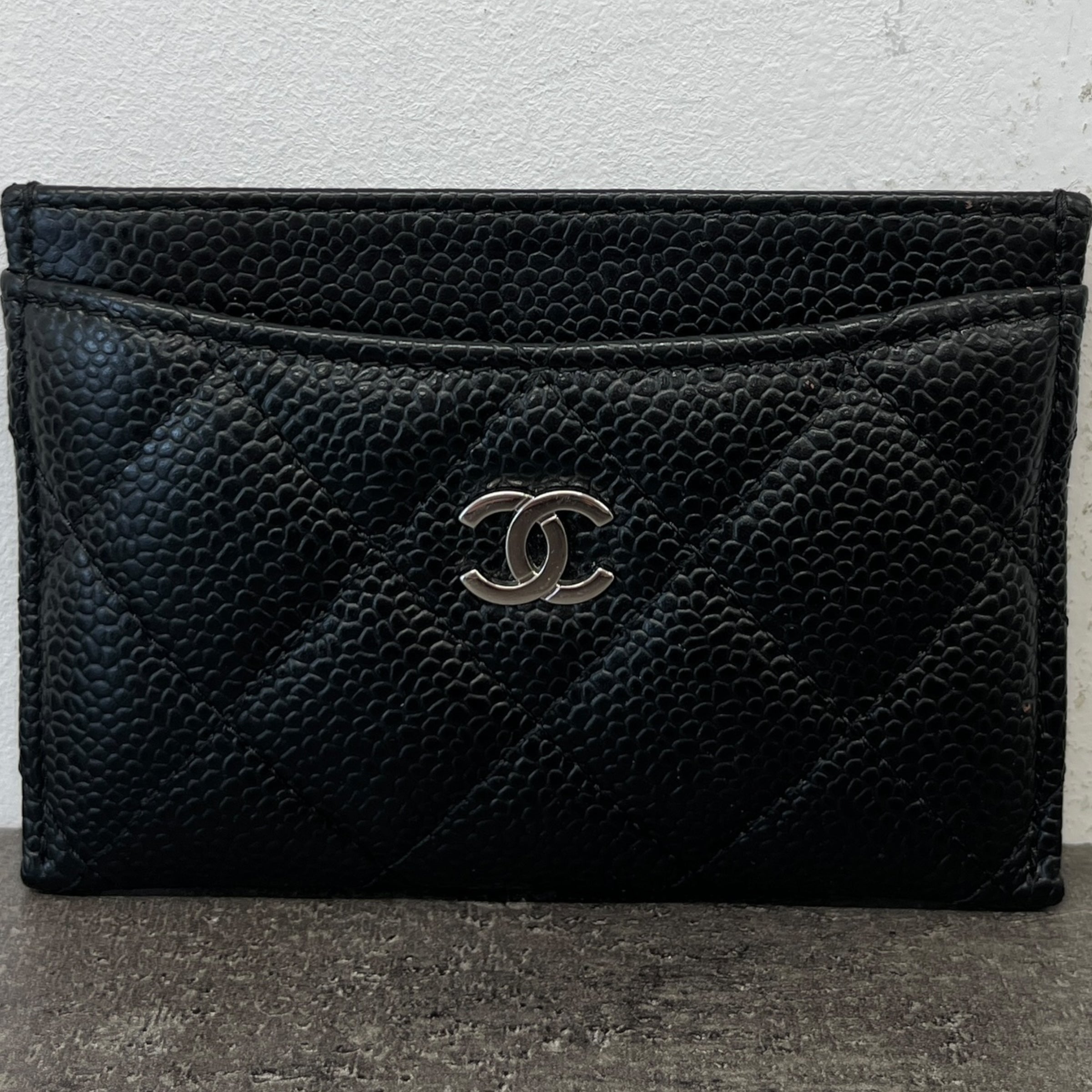 Women's Cc Classic Card Holder Black