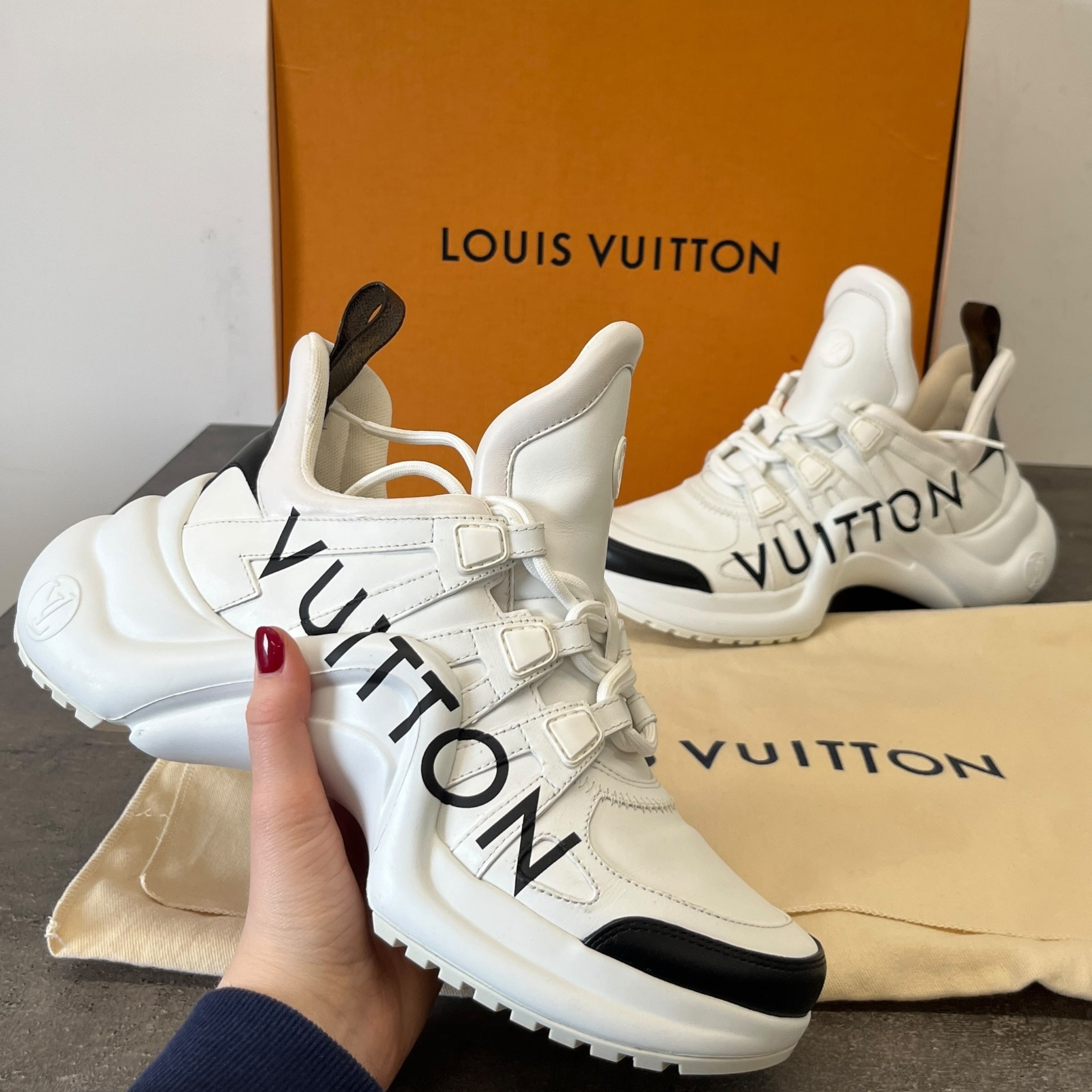 Women's Archlight High Trainers White Size EU 39 / UK 6