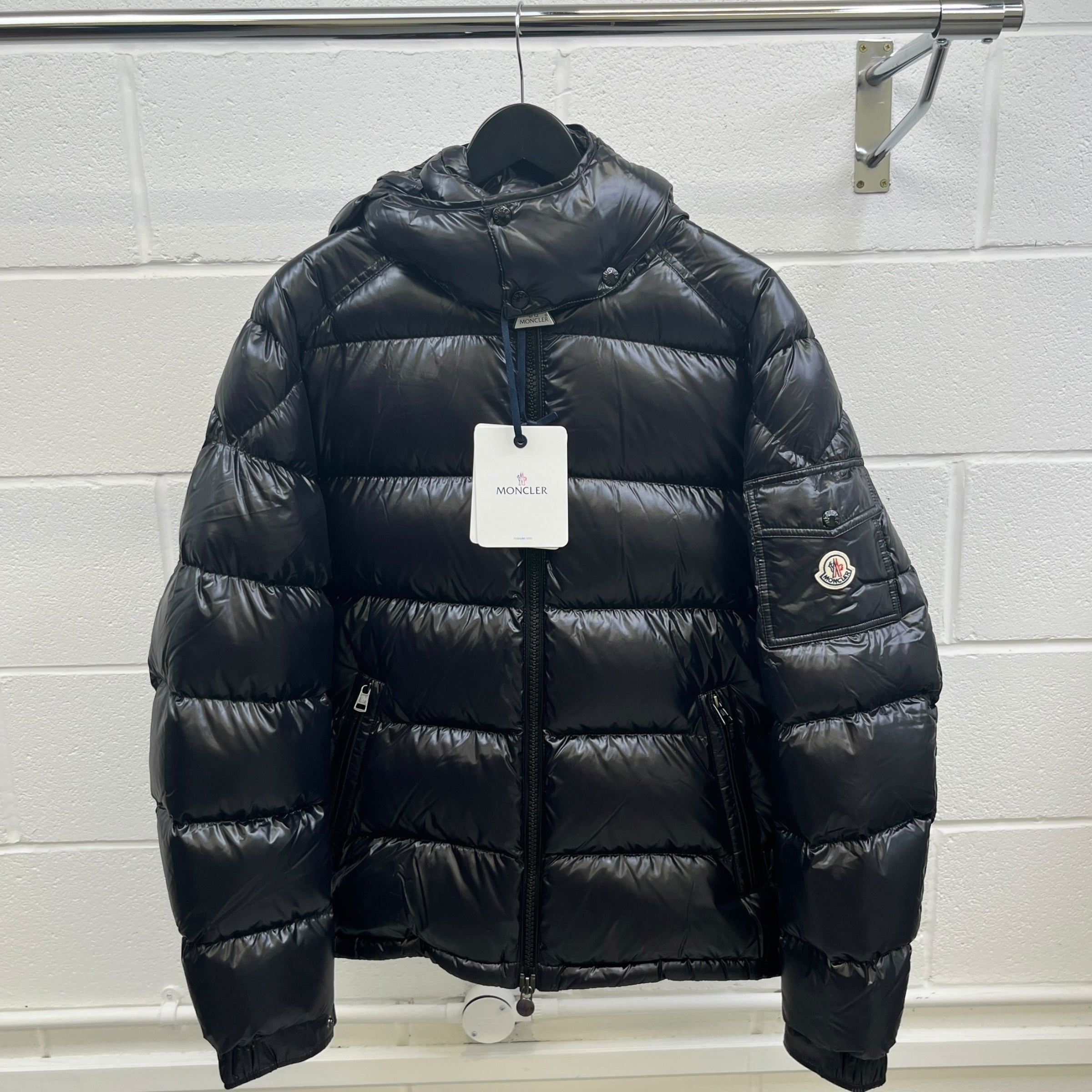 Men's Maya Down Jacket Black Size 5 / XXL