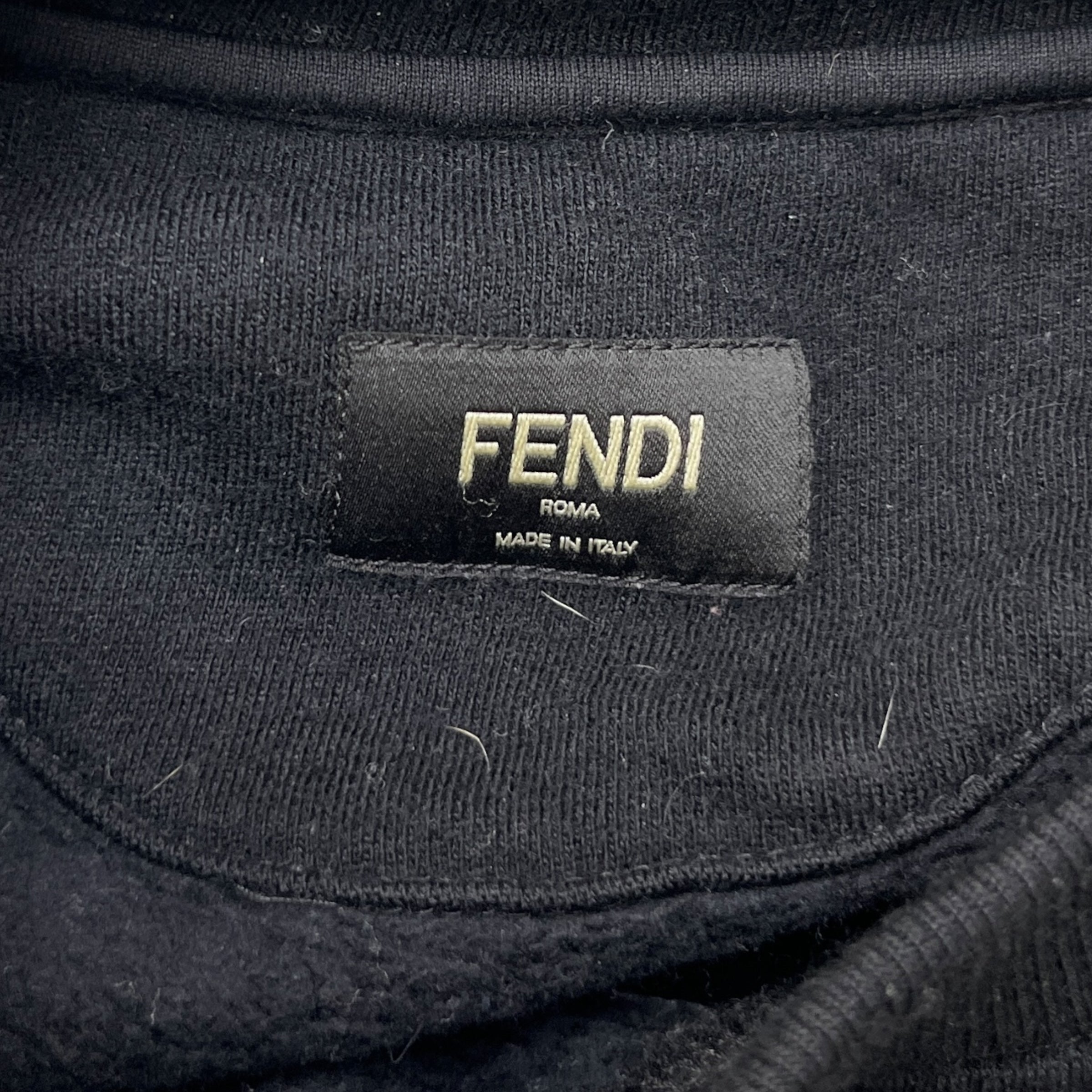 Men's X Karl Lagerfeld Karlito Sweatshirt Black Size IT 48 / UK M