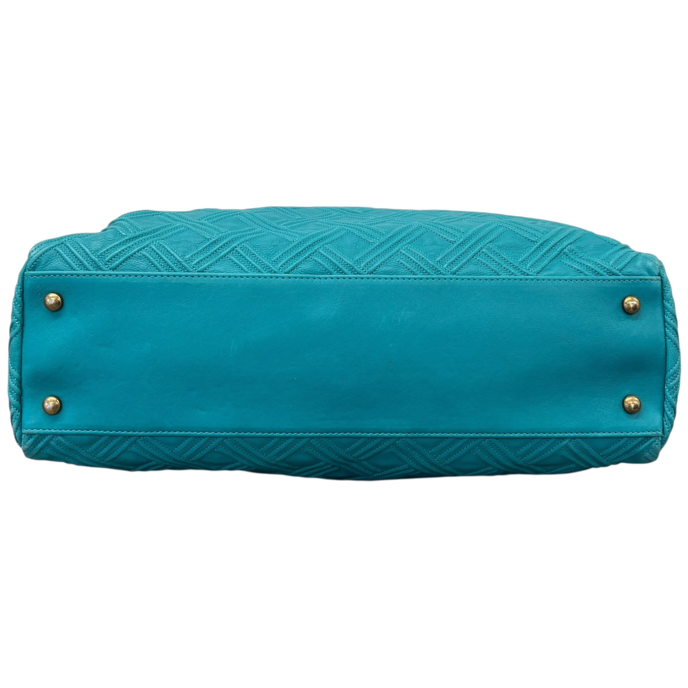 Women's Retro Girl Tote Handbag Blue