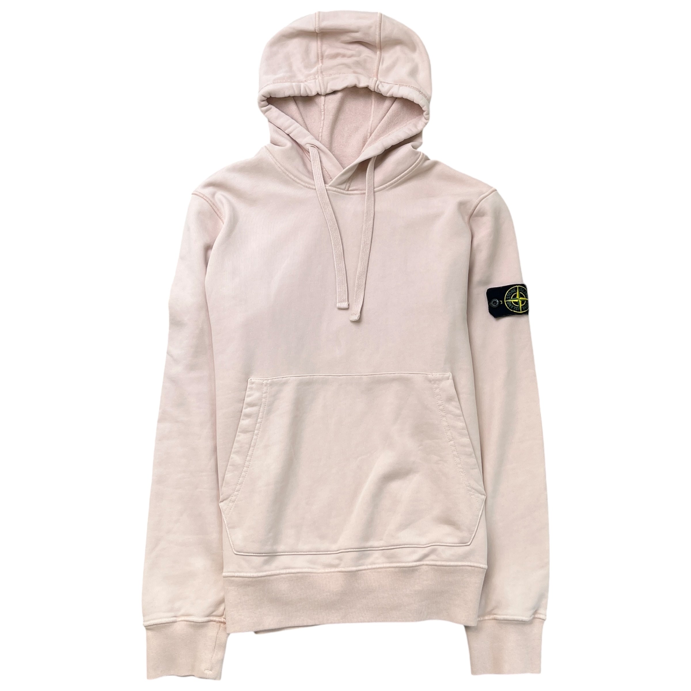 Men's Applique Logo Hoodie Pink Size M