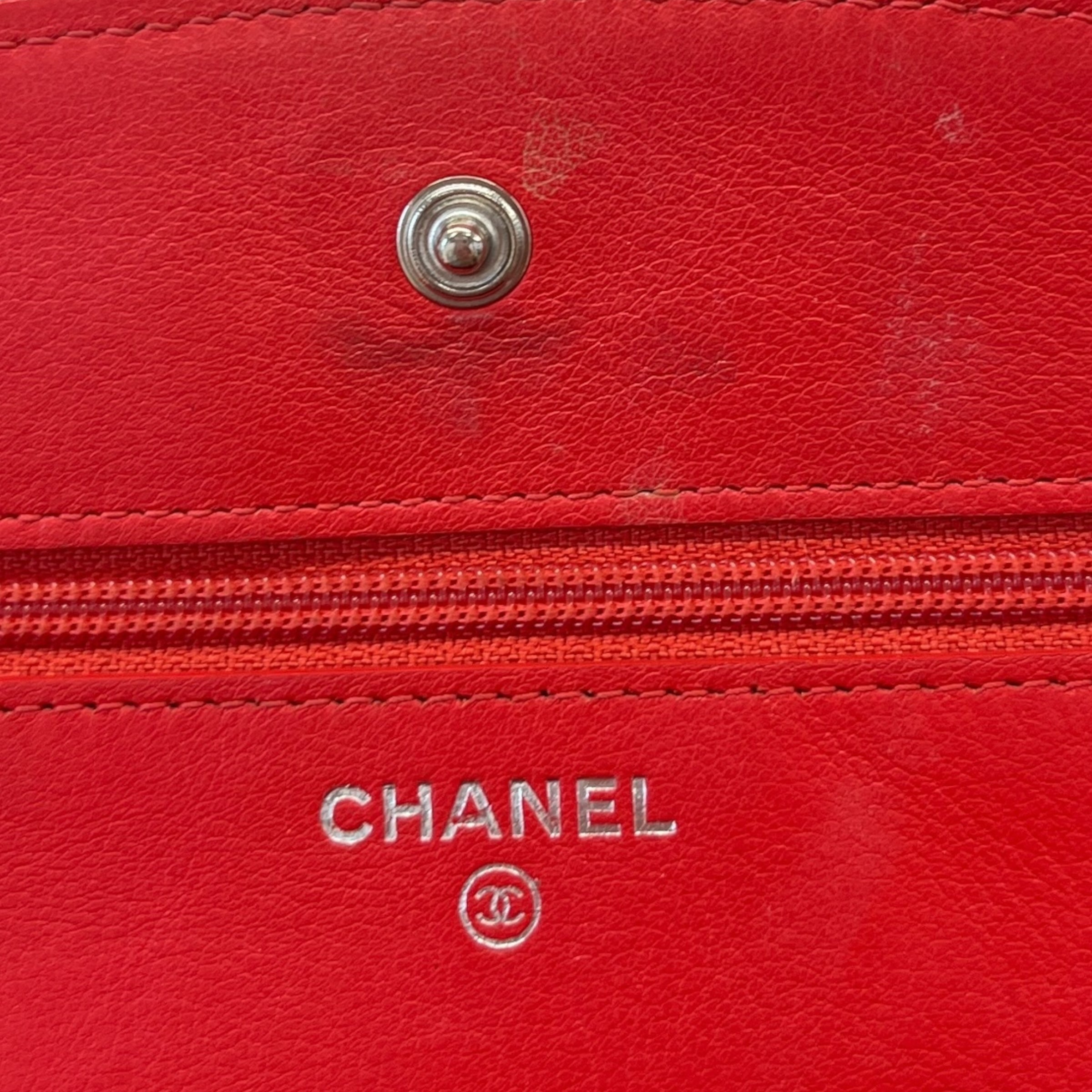 Women's Wallet On Chain Woc Bag Red