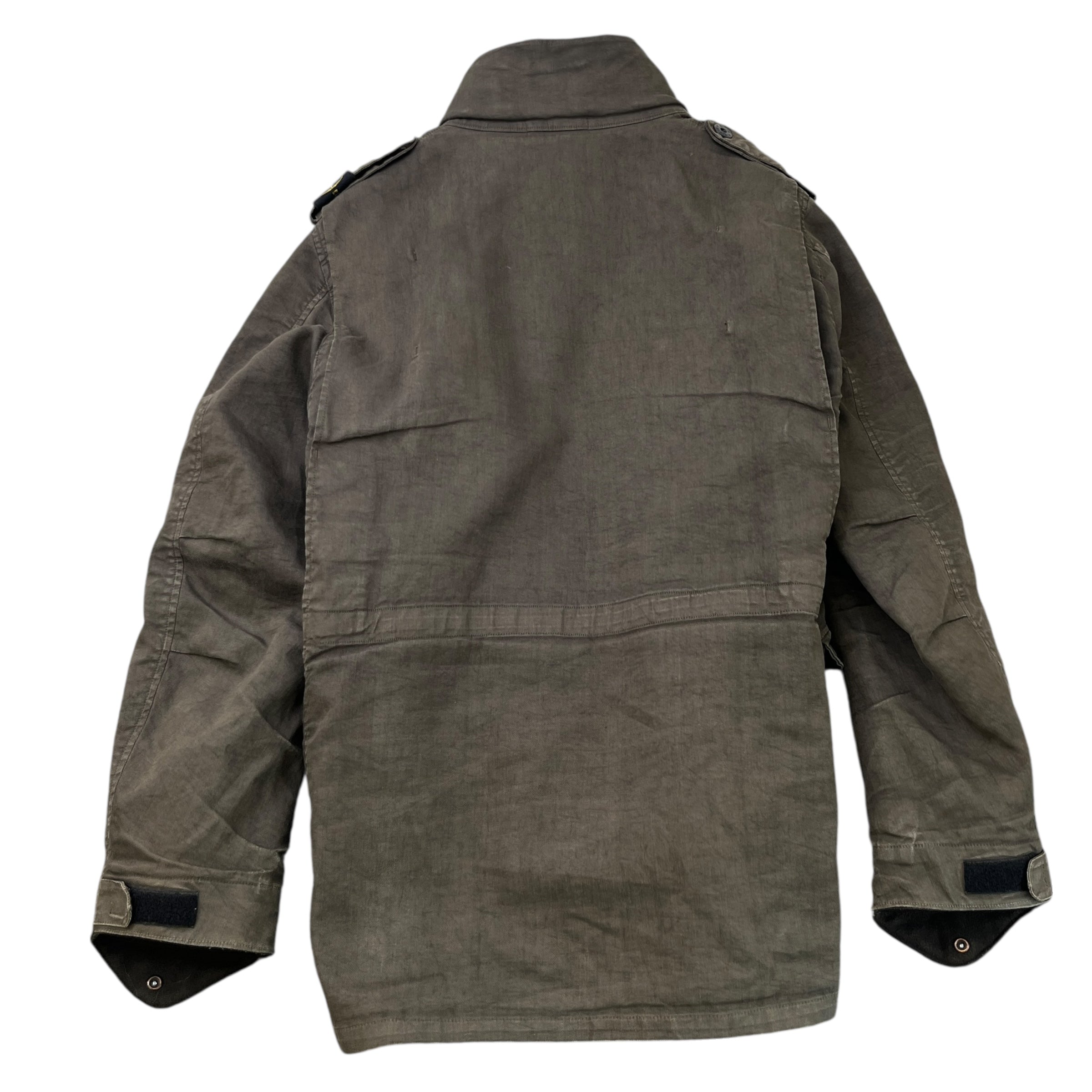 Men's Embroidered Logo Jacket Green Size L