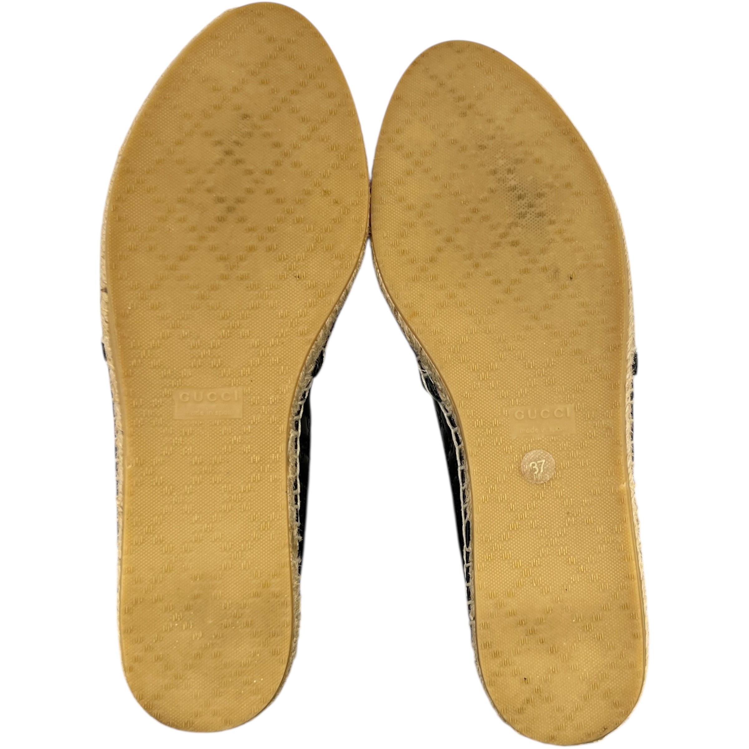 Women's Espadrilles Loafers Black Size EU 37 / UK 4