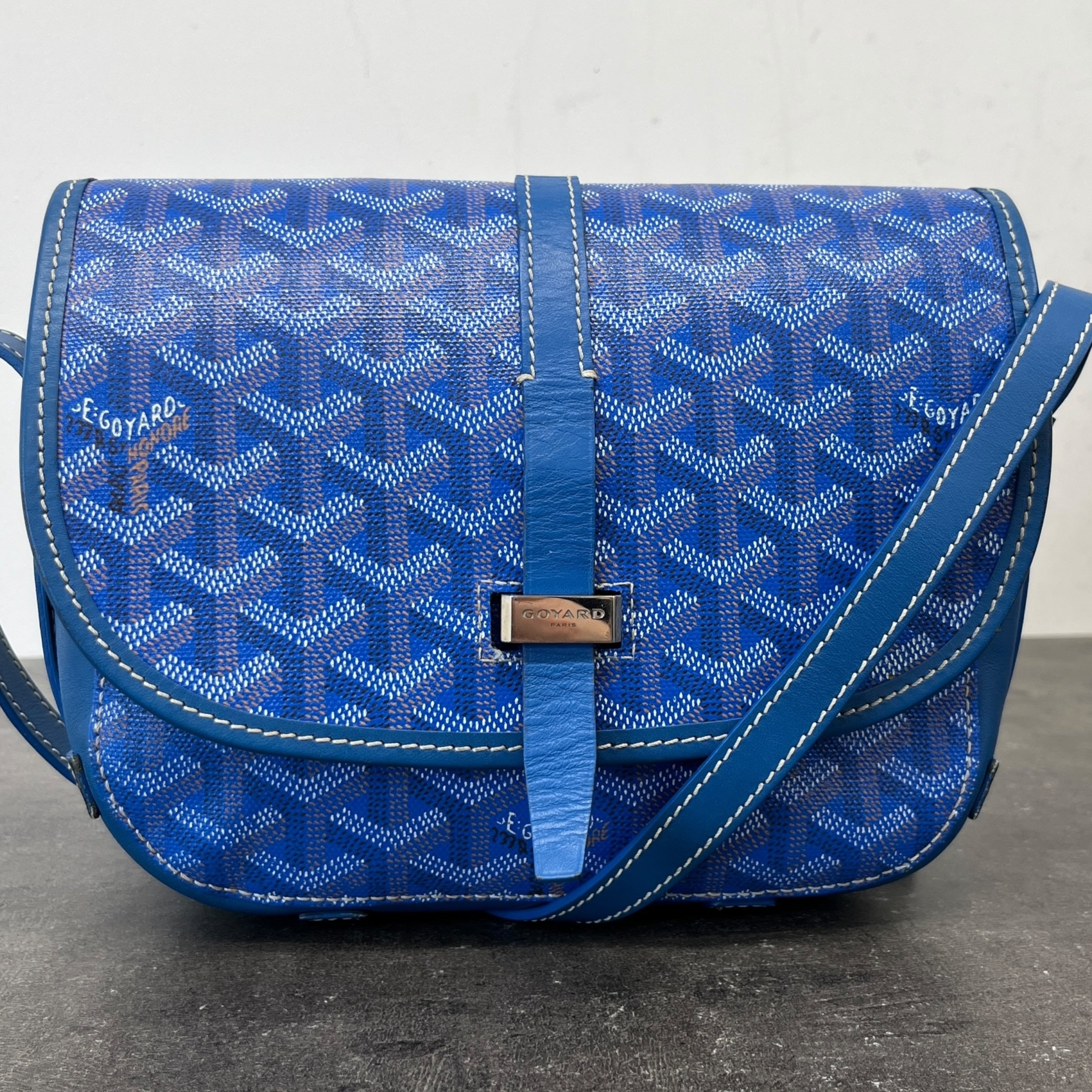 Men's Belvedere Pm Crossbody Bag Blue