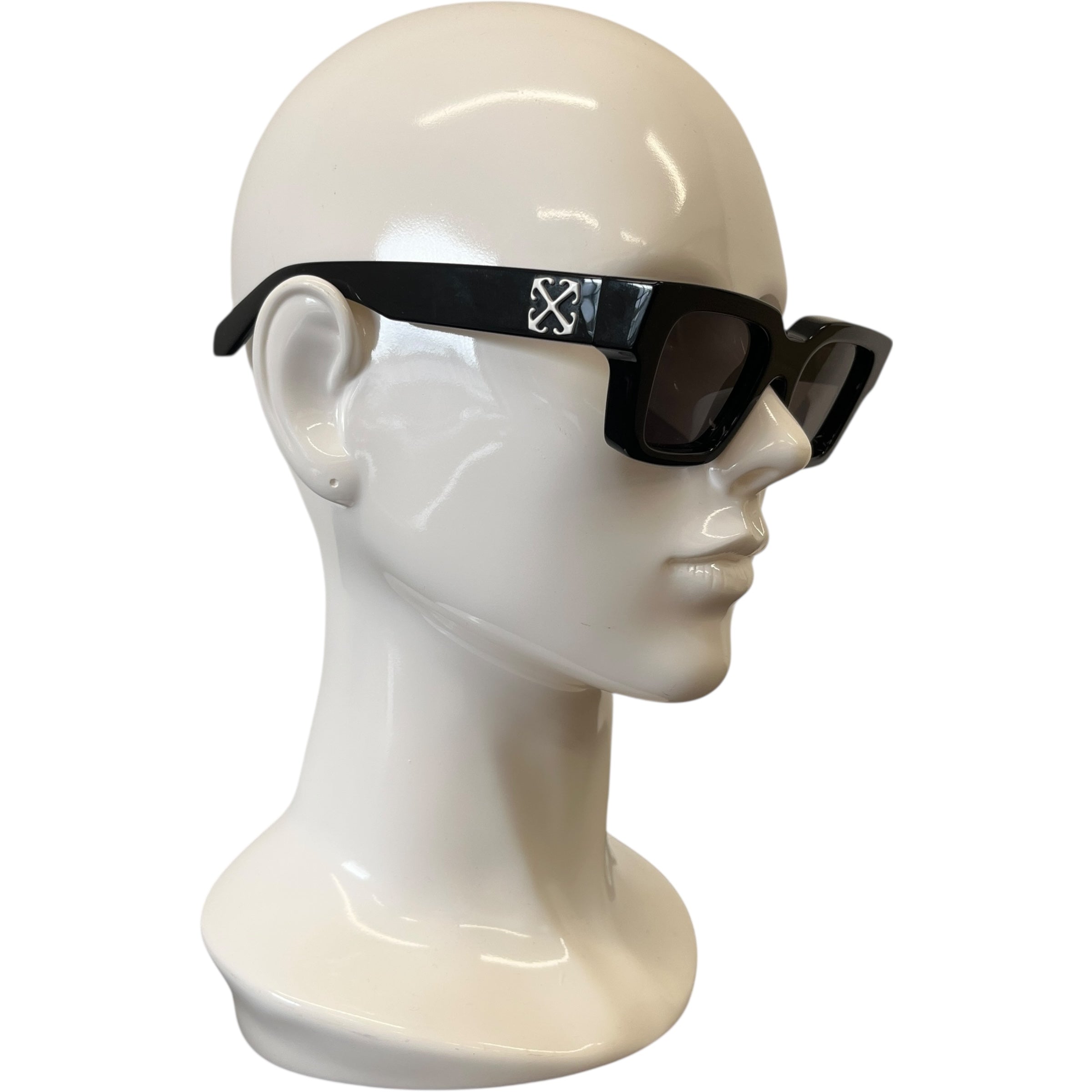 Men's Arrow Logo Sunglasses Black