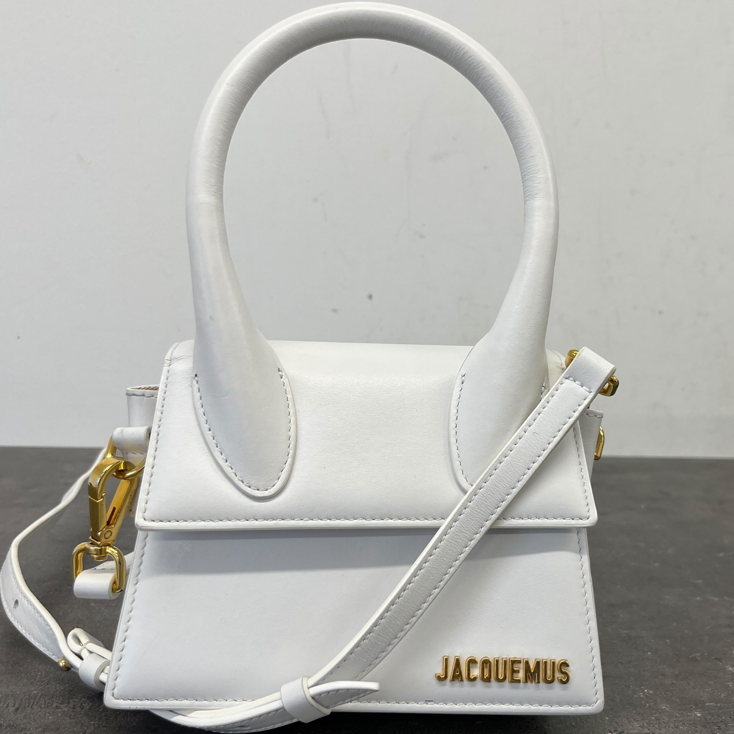 Women's Le Chiquito Moyen Handbag White