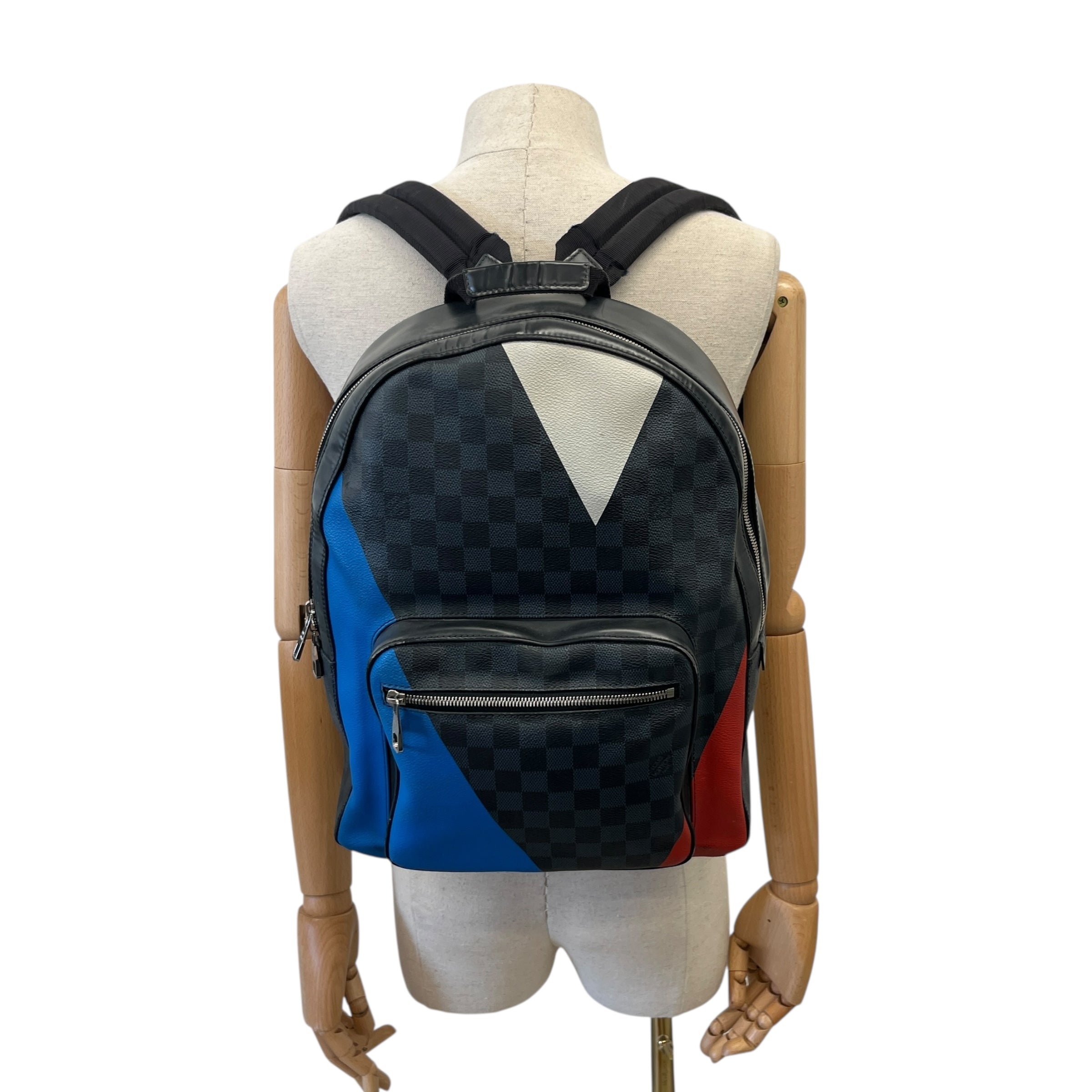 Men's Damier Graphite Josh Backpack Charcoal