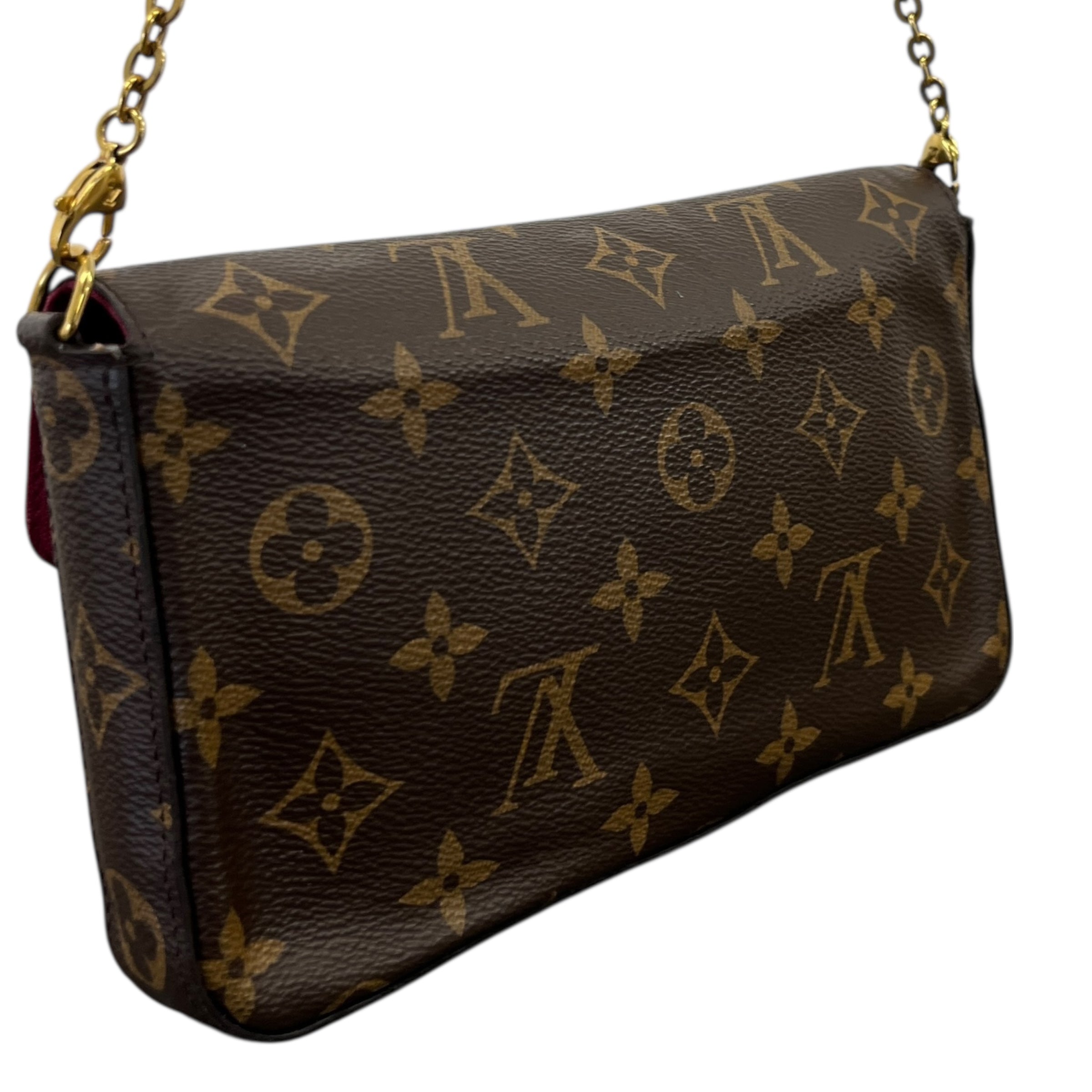 Women's Monogram Félicie Pochette Bag Brown