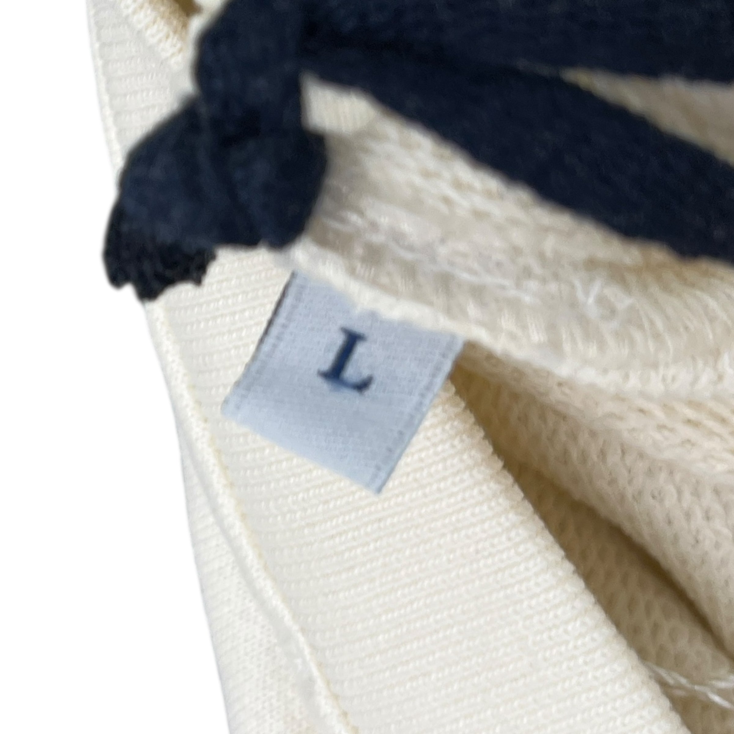 Men's Maglia Girocollo Sweatshirt Cream Size L