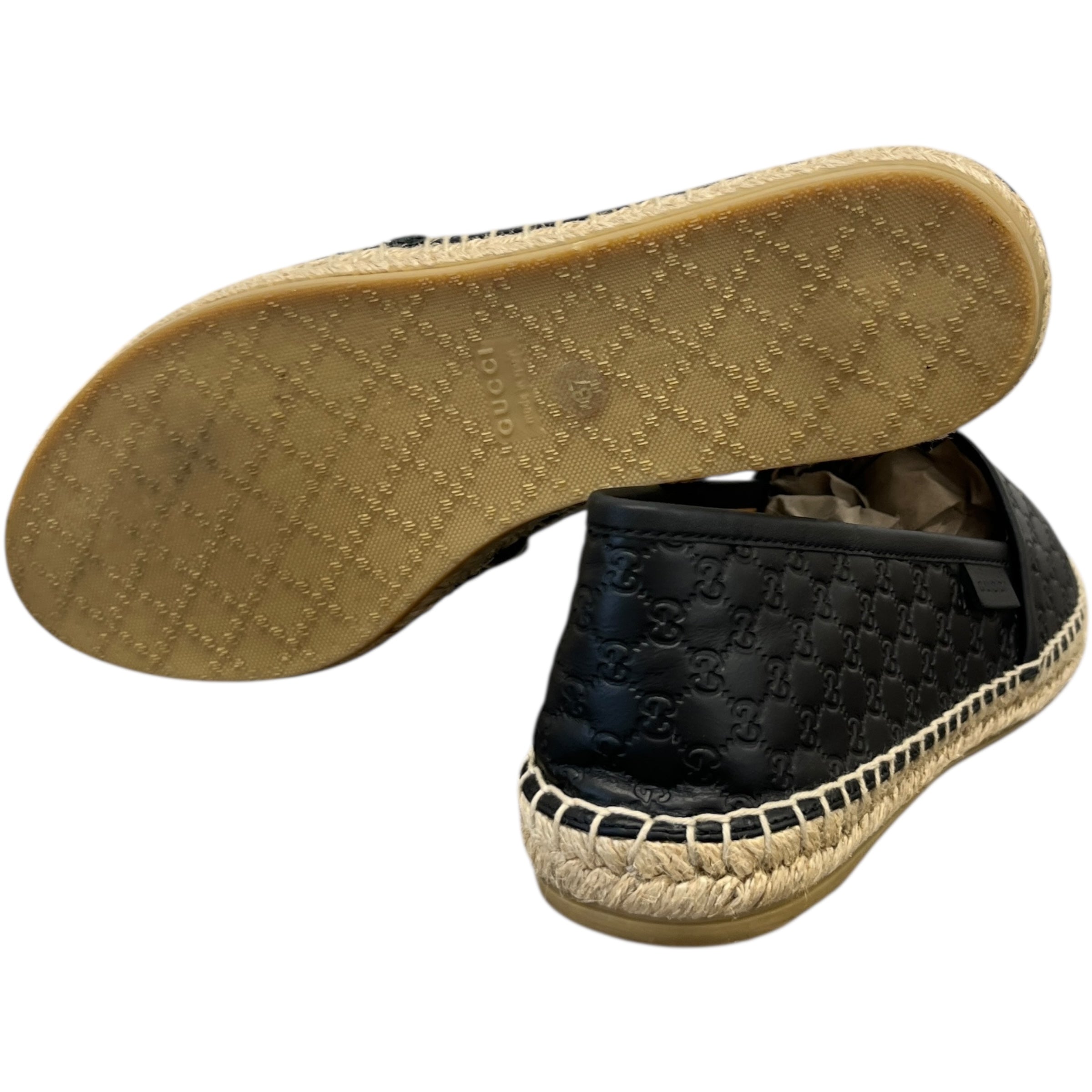 Women's Espadrilles Loafers Black Size EU 37 / UK 4