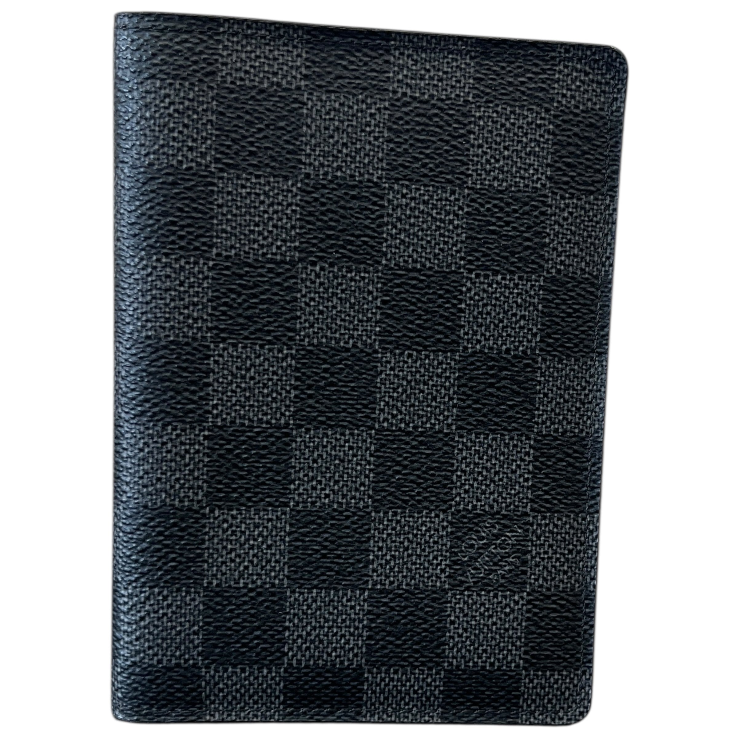 Men's Damier Passport Holder Black