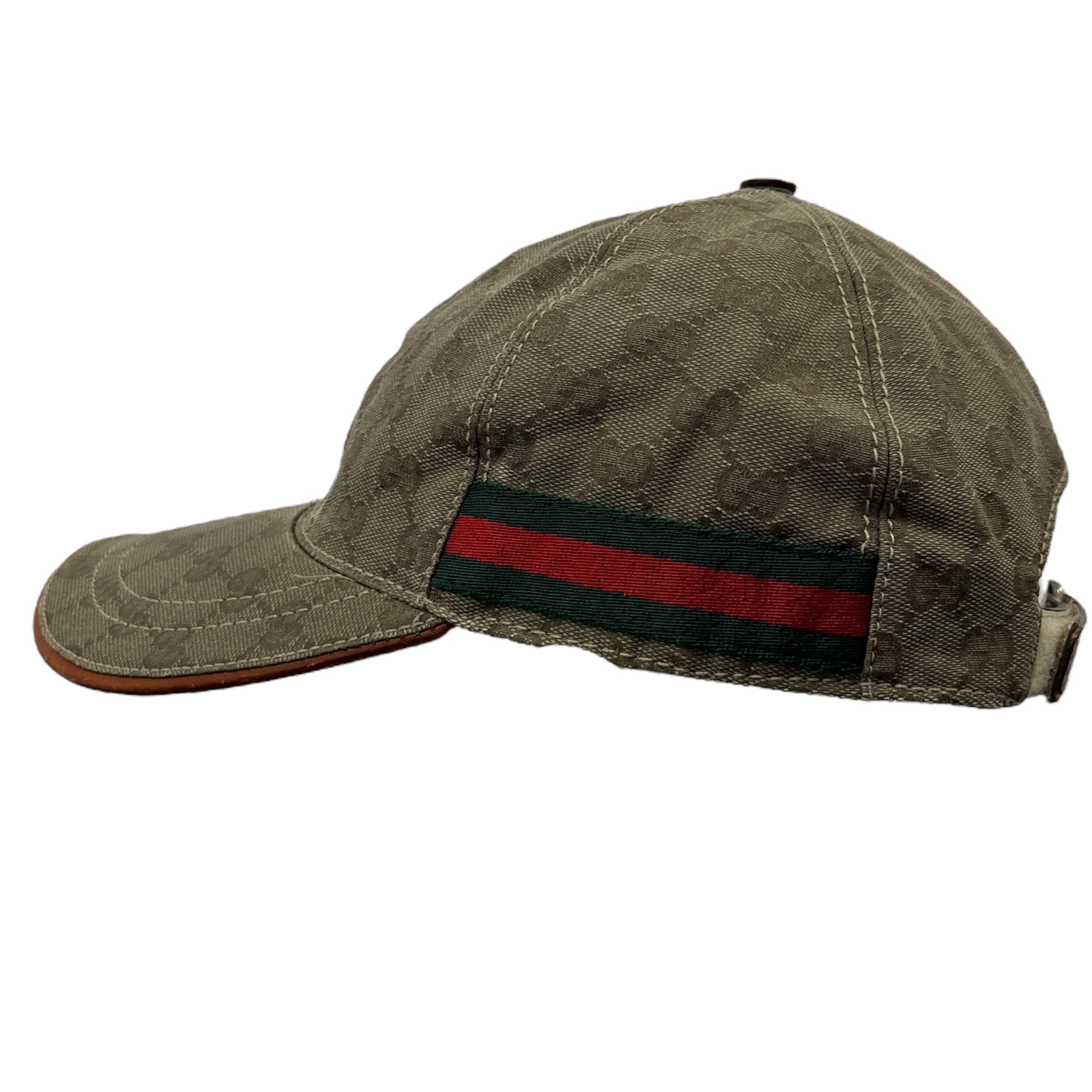 Men's Gg Supreme Cap Brown