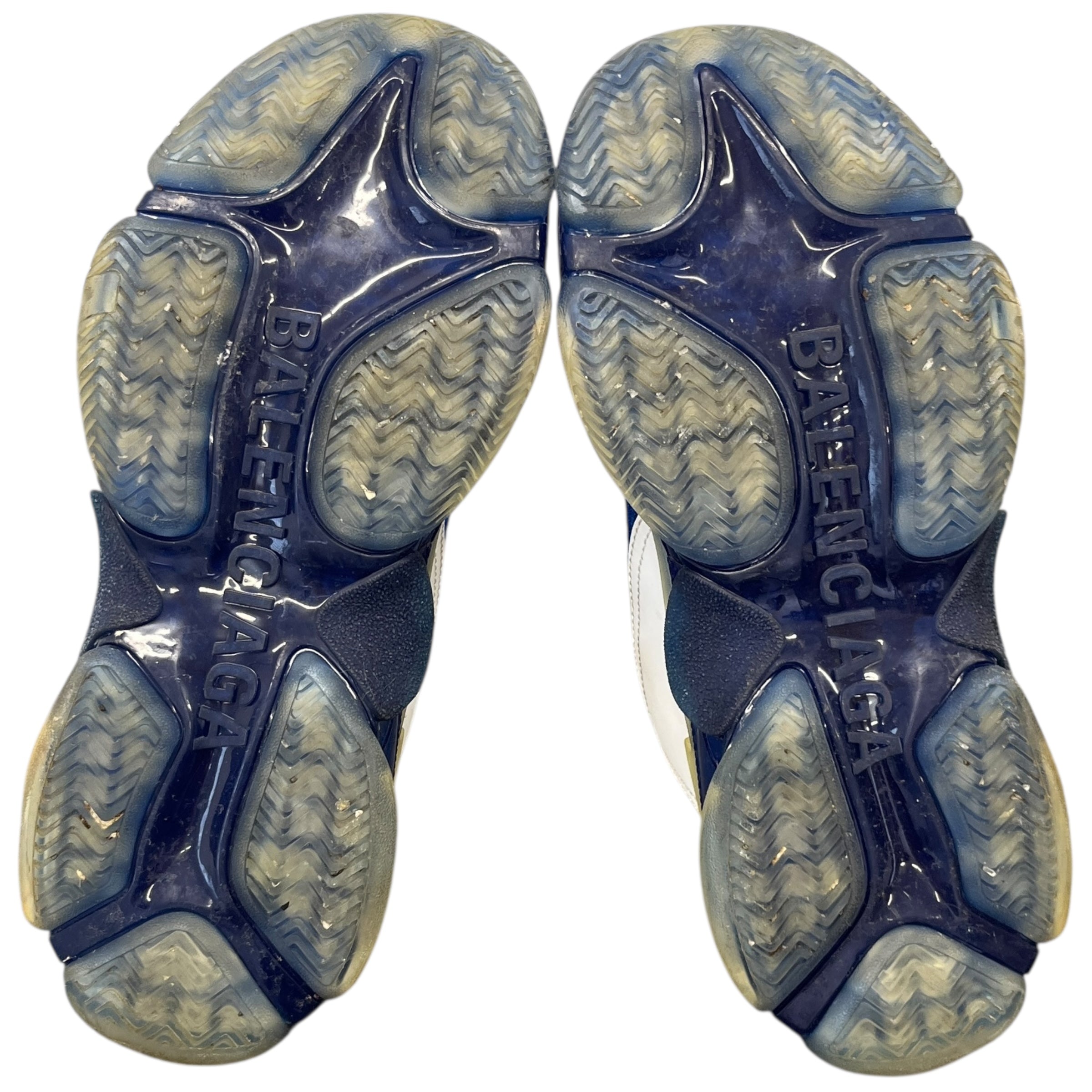 Men's Triple S Low Trainers Blue Size EU 41 / UK 7