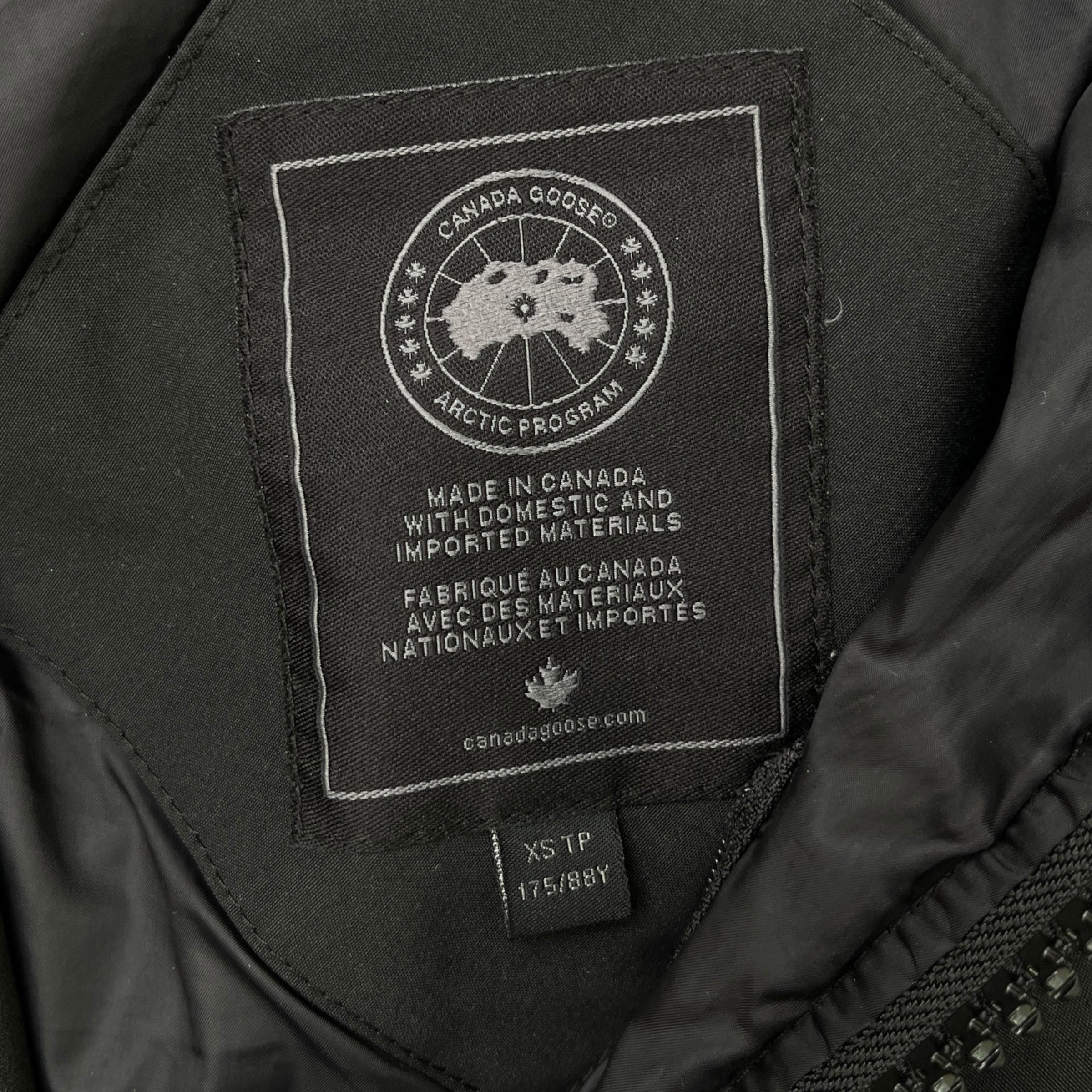 Men's Macmillan Parka Down Jacket Black Size XS