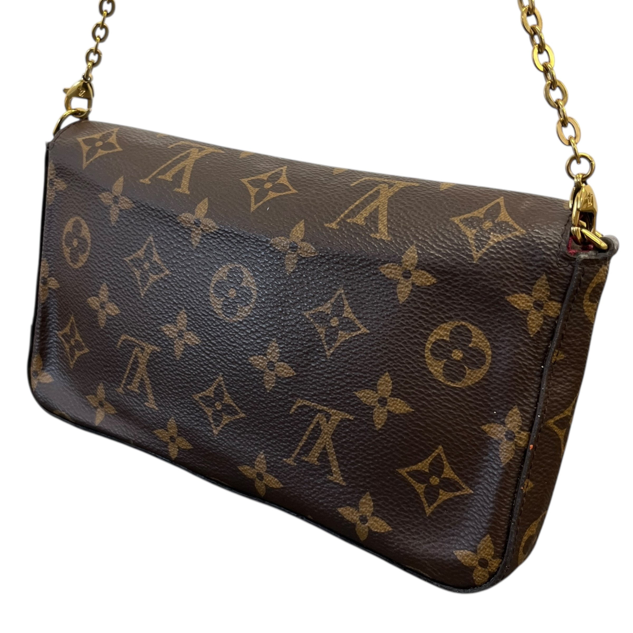 Women's Monogram Félicie Pochette Bag Brown