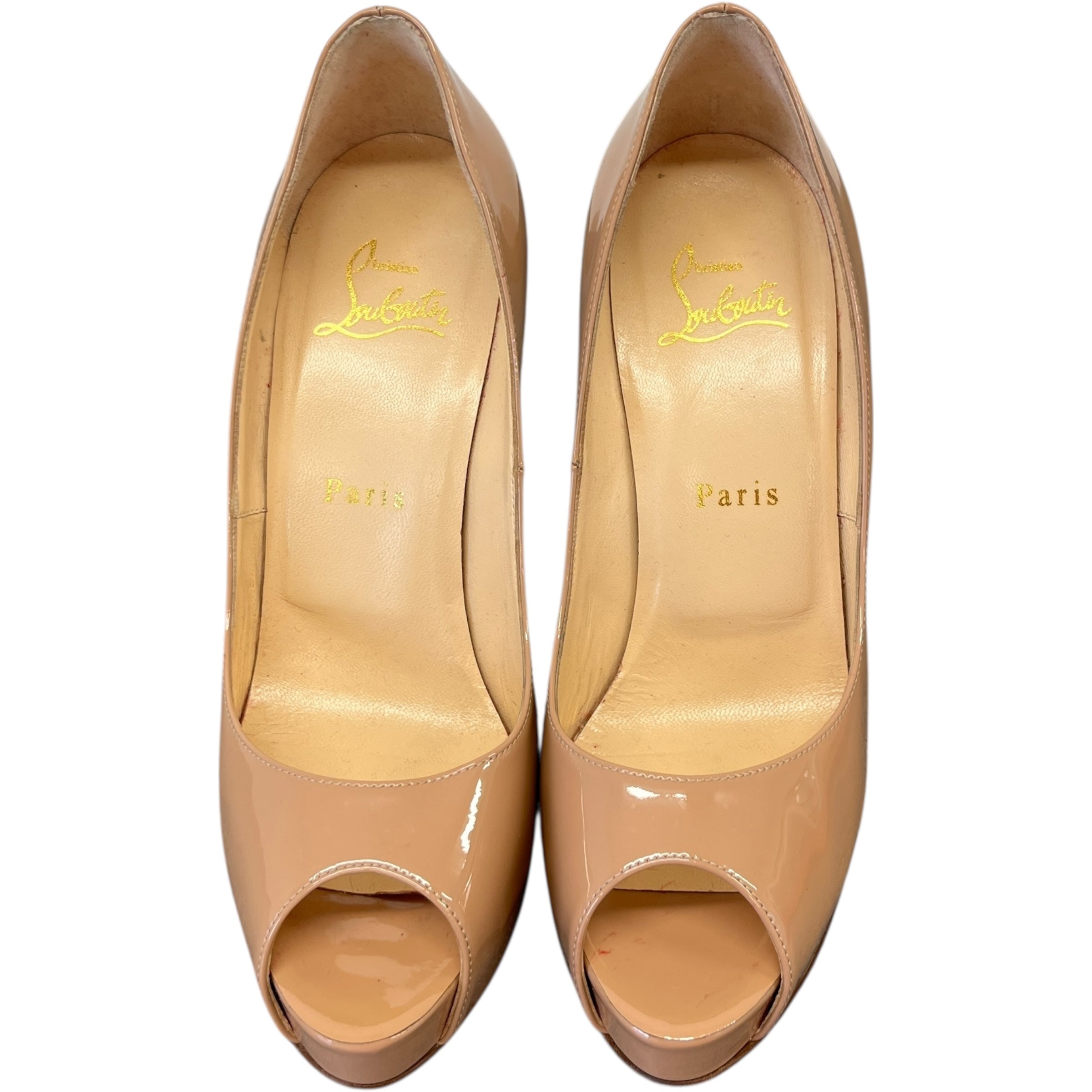 Women's New Very Prive 120 Heels Beige Size EU 37 / UK 4