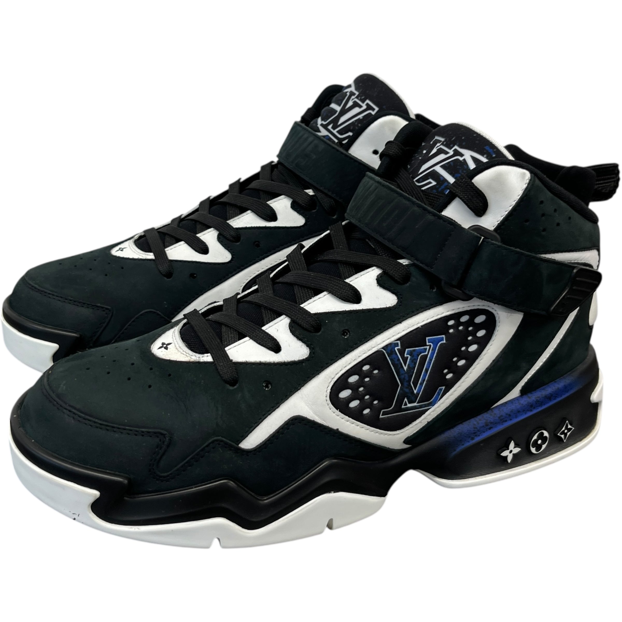 Men's Lv 2 High Trainers Blue Size EU 43 / UK 9