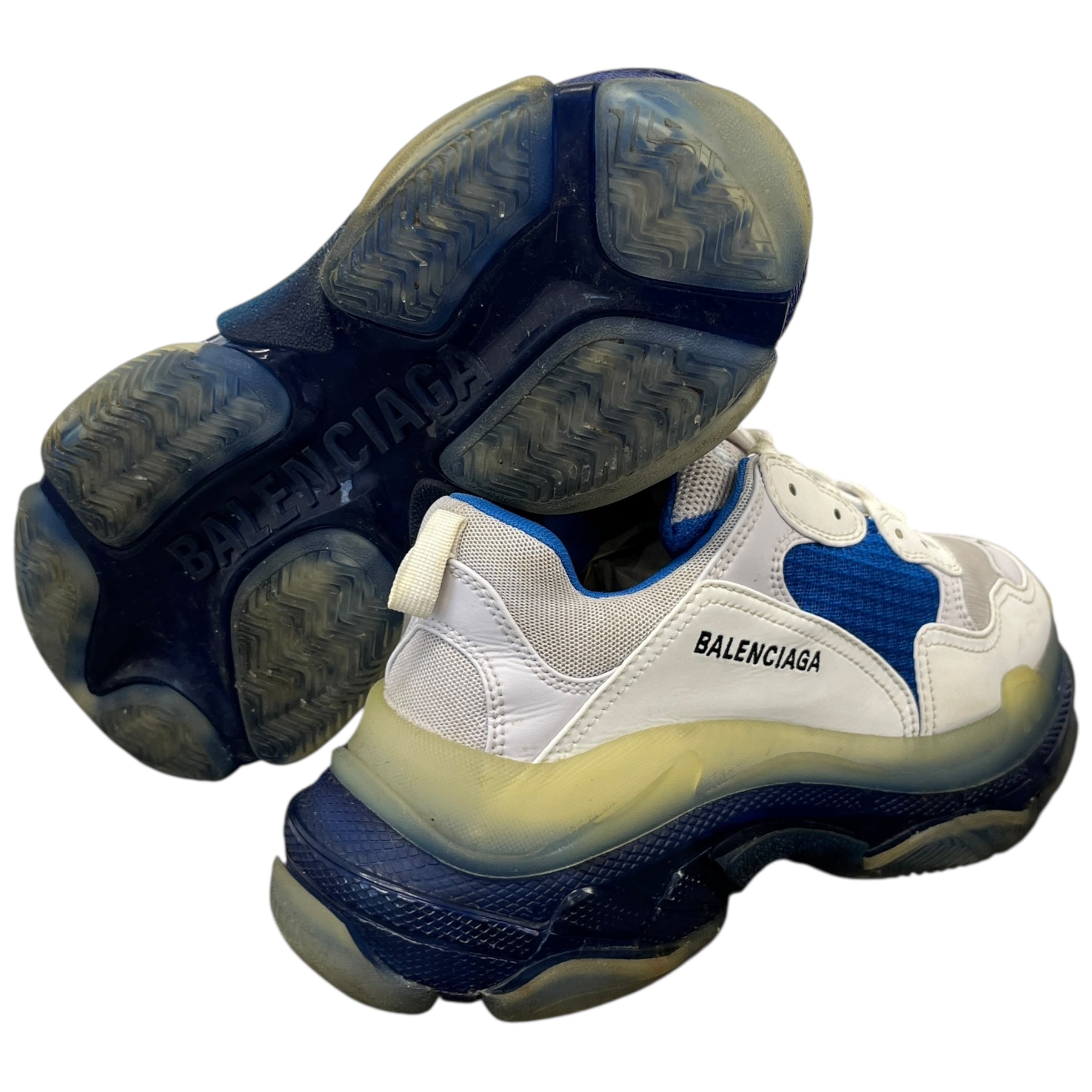 Men's Triple S Low Trainers Blue Size EU 41 / UK 7