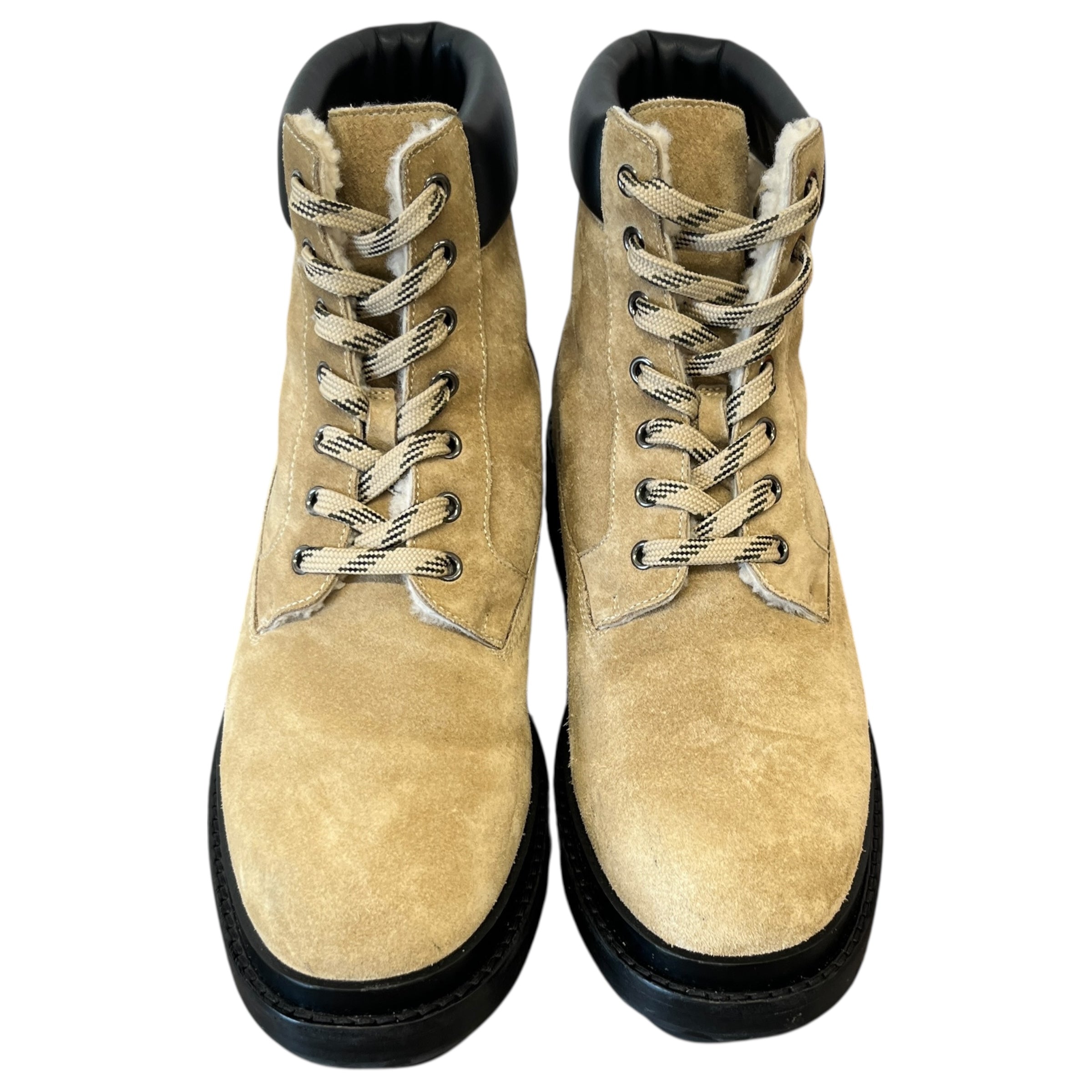 Men's Fair Ankle Boots Beige Size EU 42.5 / UK 8.5