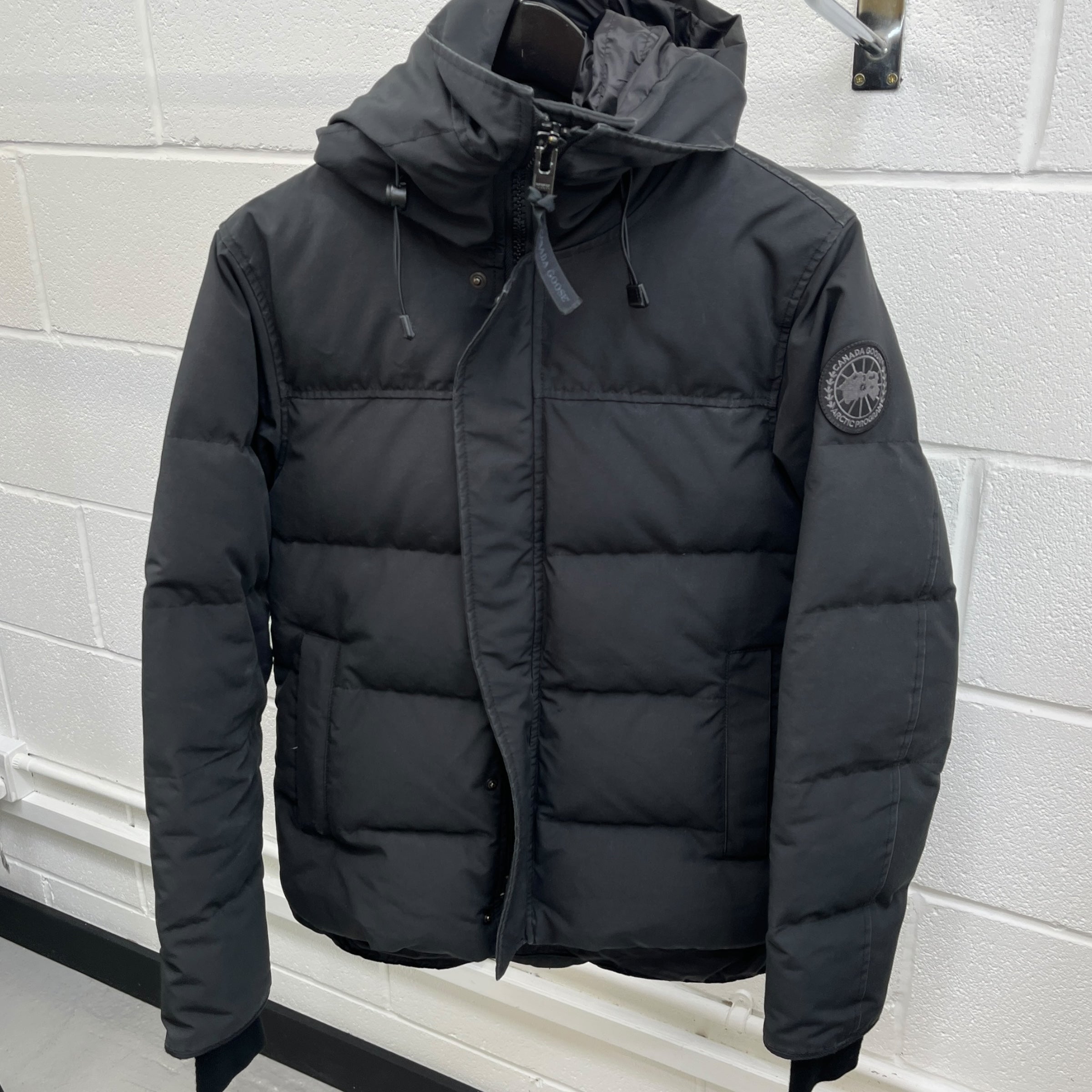 Men's Macmillan Parka Down Jacket Black Size XS