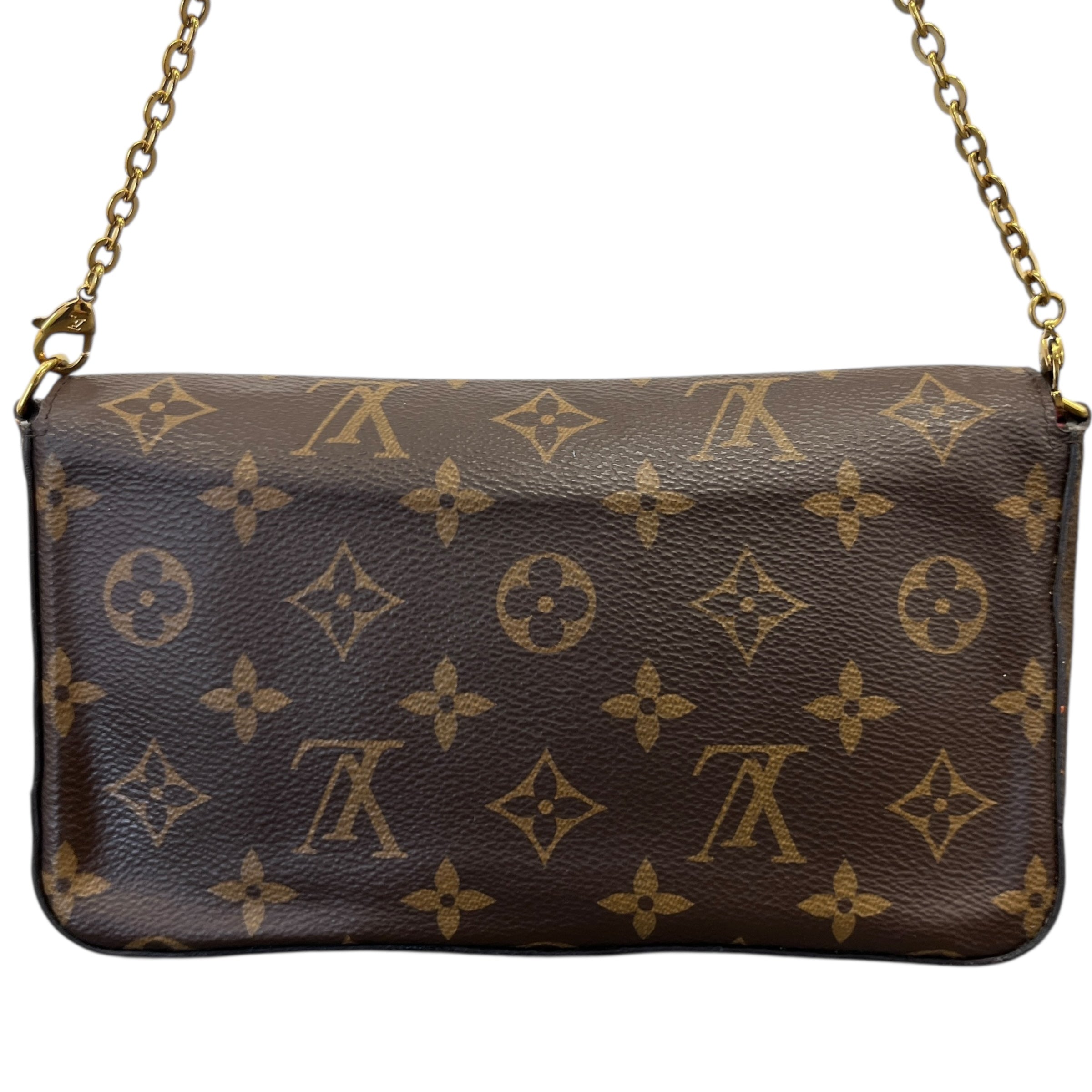 Women's Monogram Félicie Pochette Bag Brown