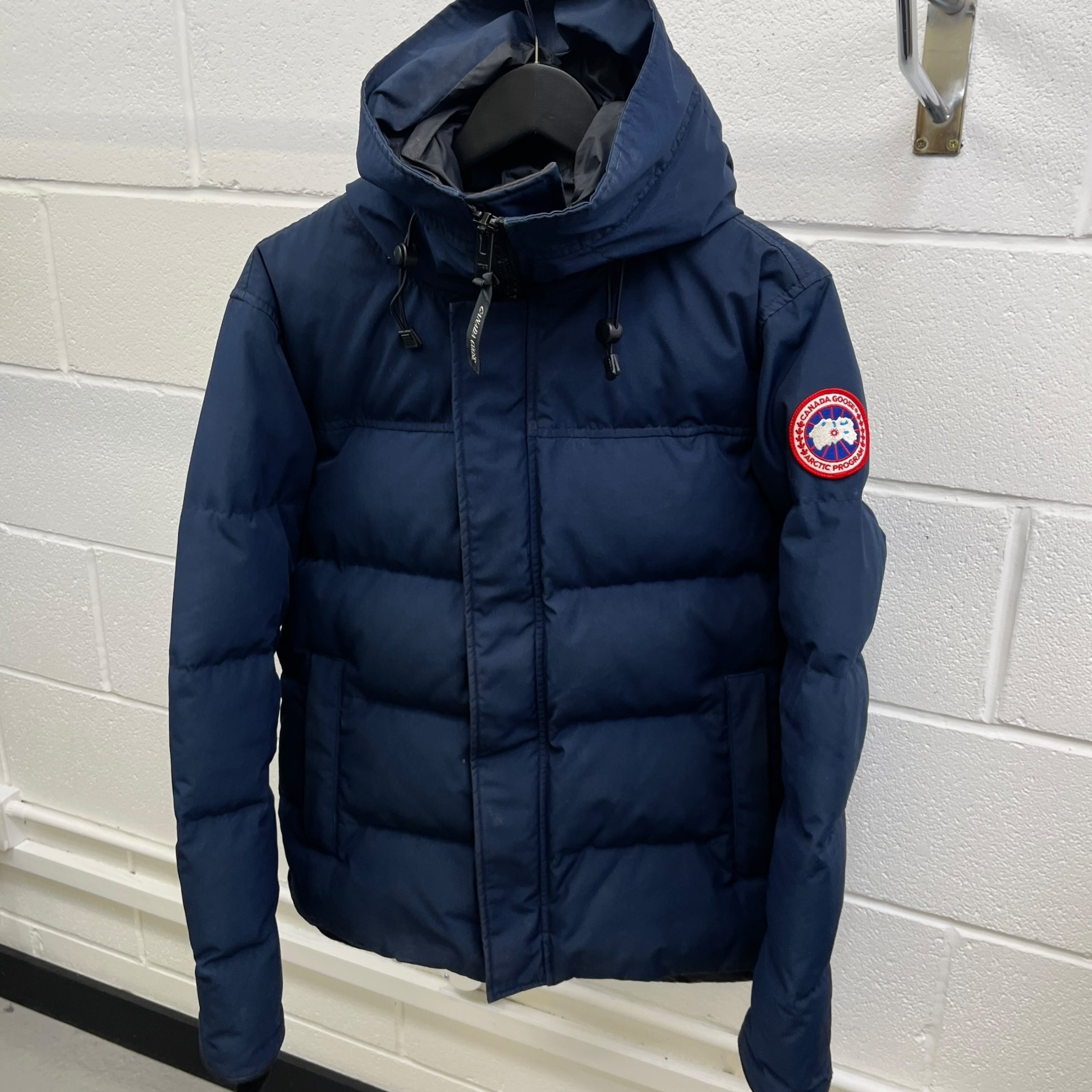 Men's Macmillan Parka Down Jacket Navy Size M