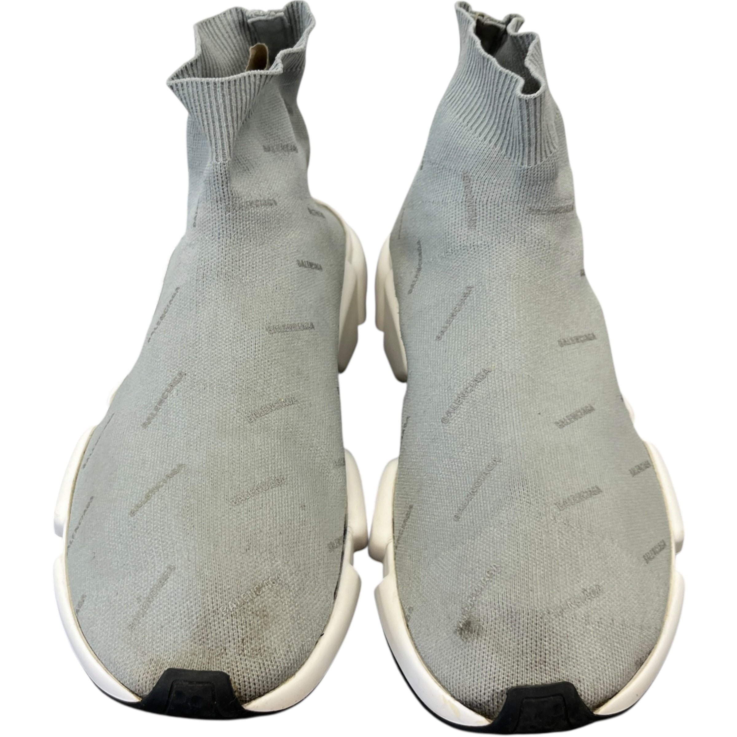 Men's Speed Sock High Trainers Grey Size EU 43 / UK 9