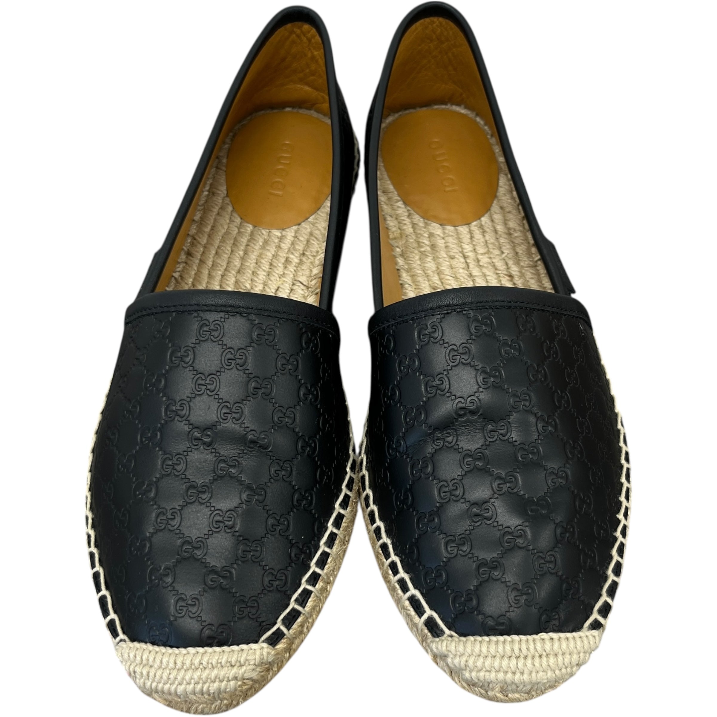 Women's Espadrilles Loafers Black Size EU 37 / UK 4