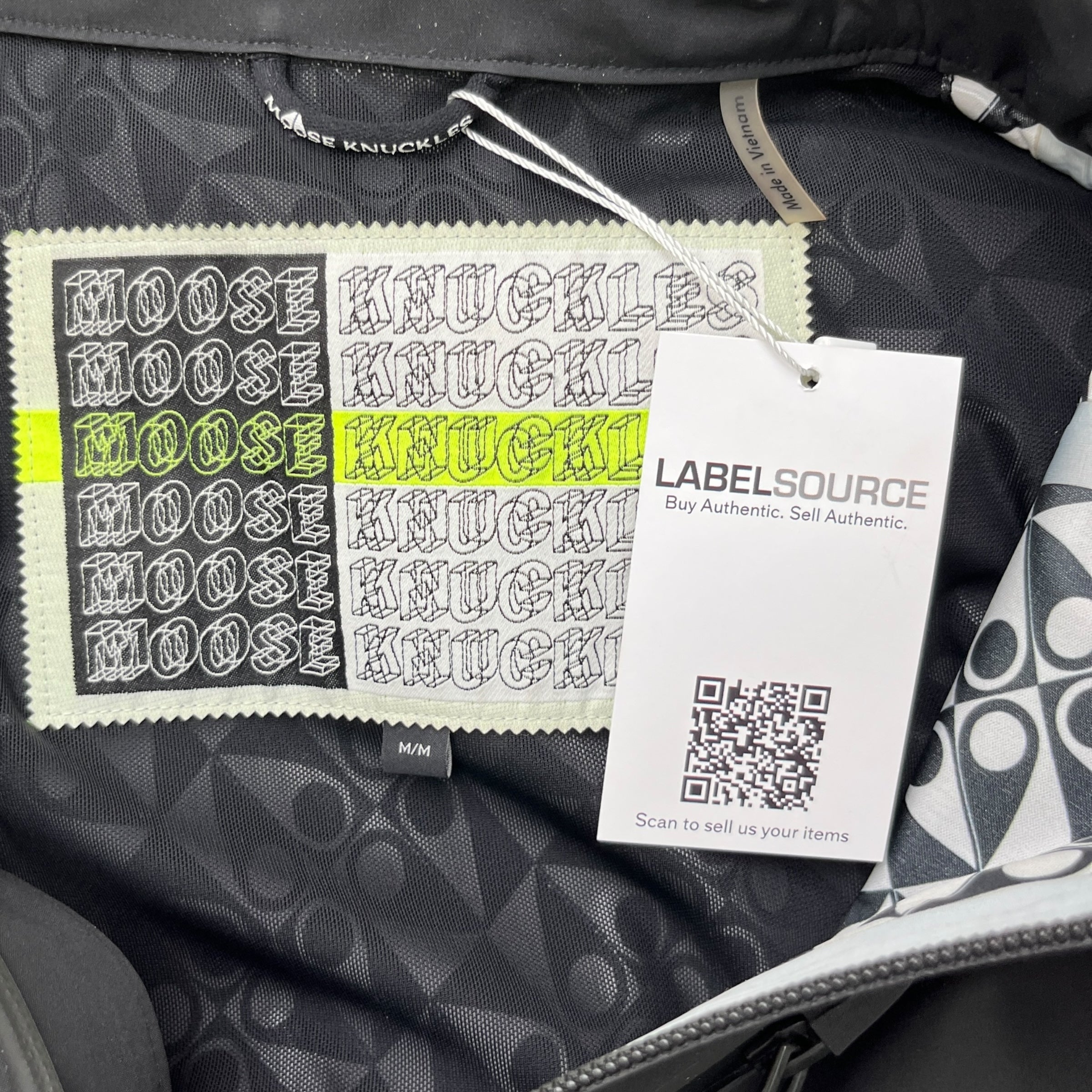 Men's Puck Down Jacket Black Size M