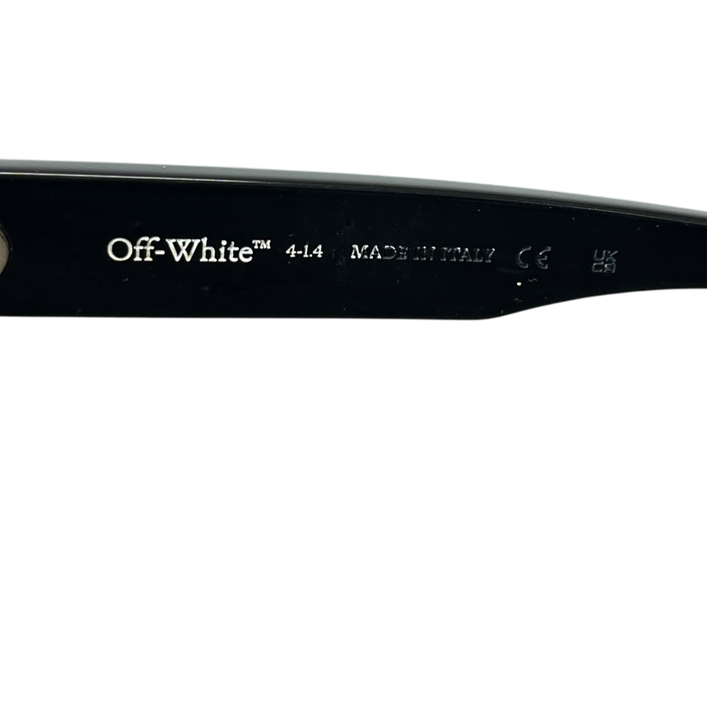 Men's Arrow Logo Sunglasses Black