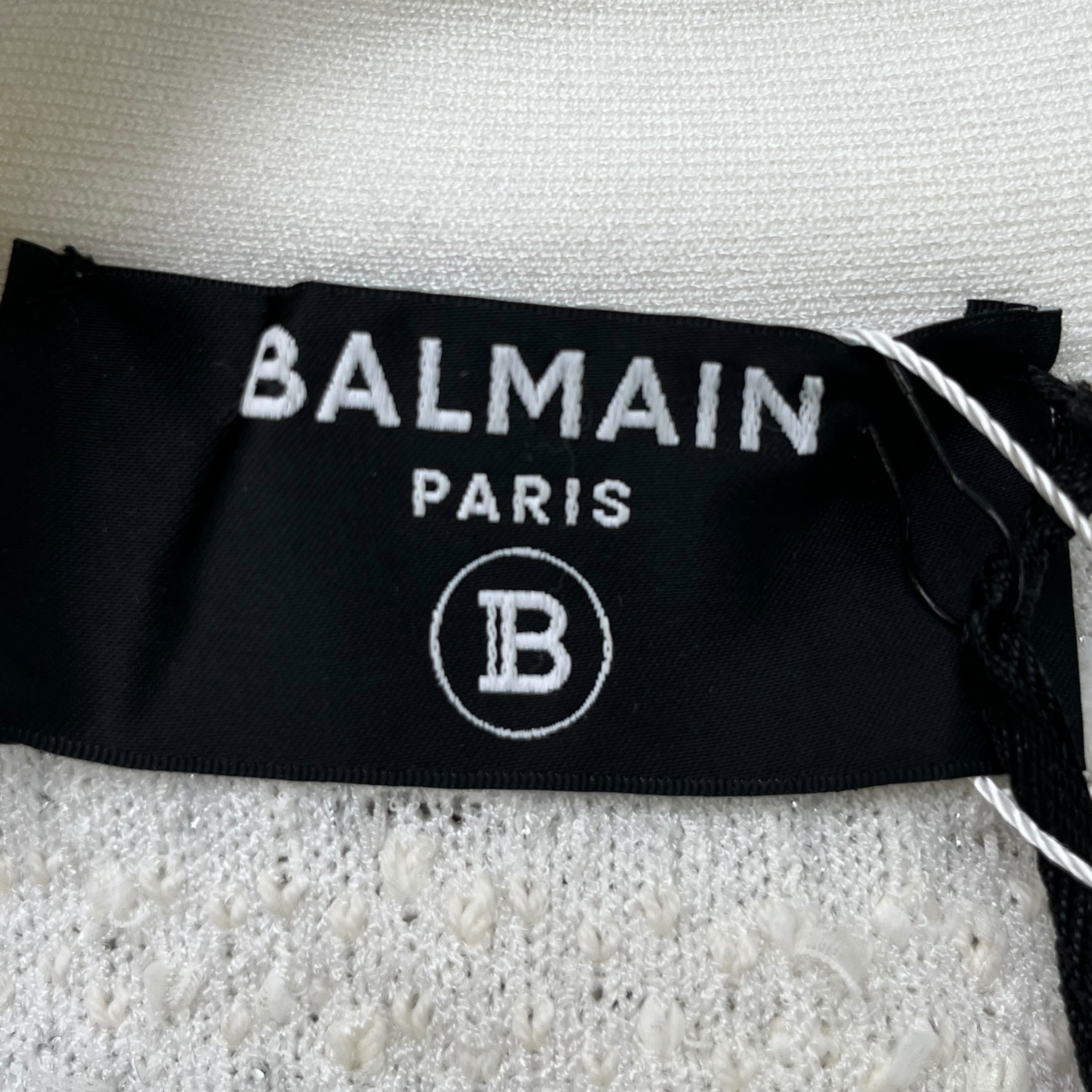 Women's Edge-To-Edge Tweed Fr 42 / Uk 14 Jacket White Size XL