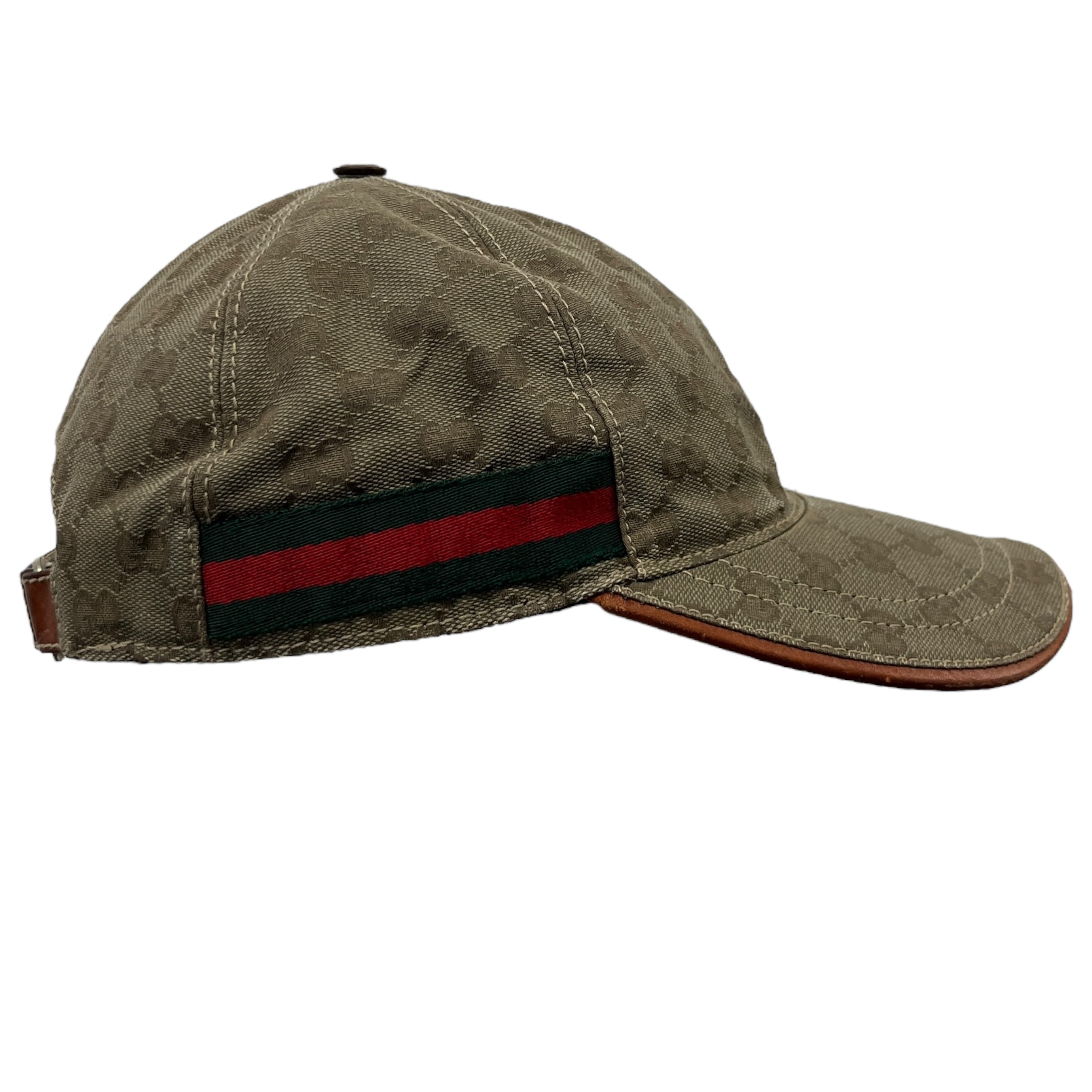 Men's Gg Supreme Cap Brown