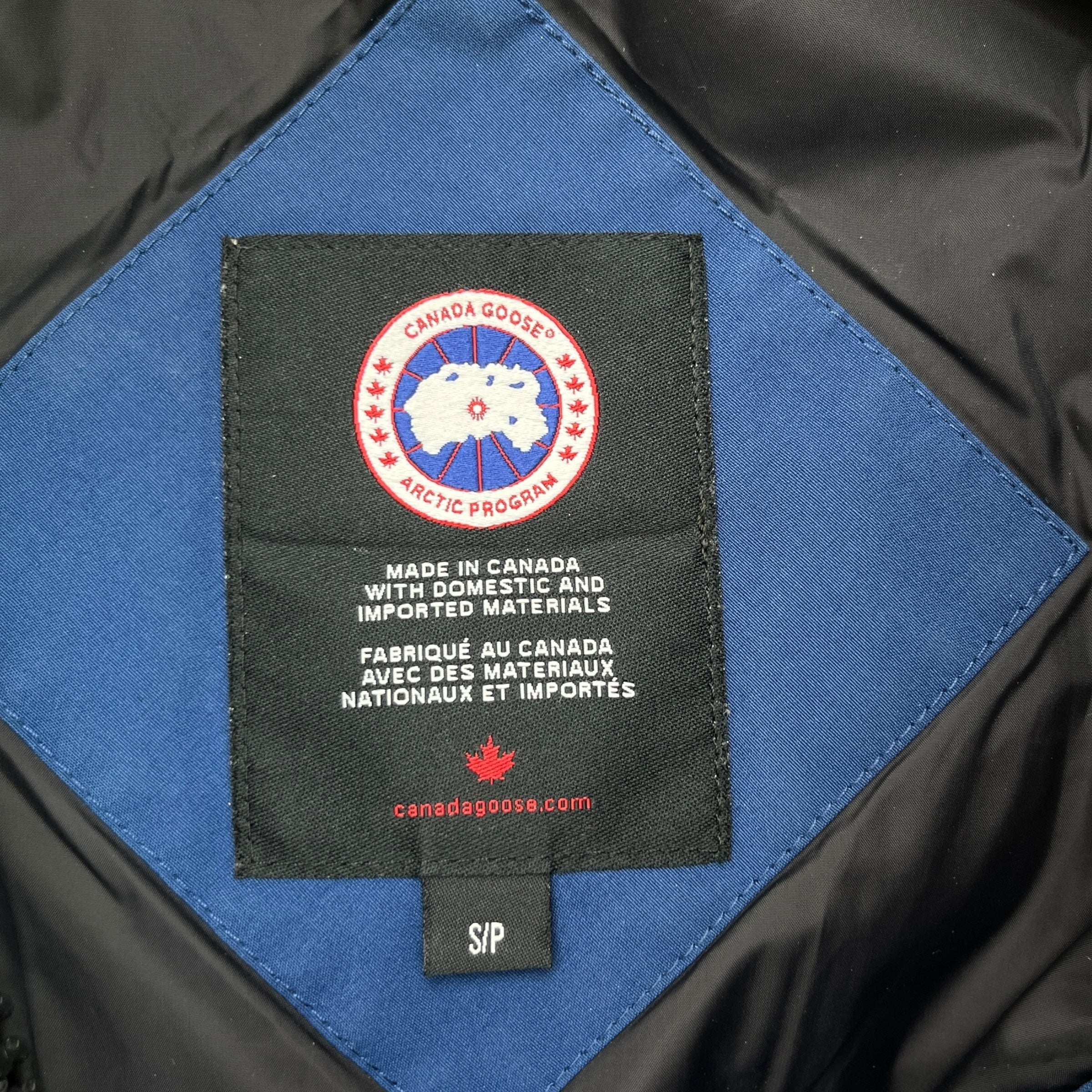 Men's Woolford Down Jacket Blue Size S