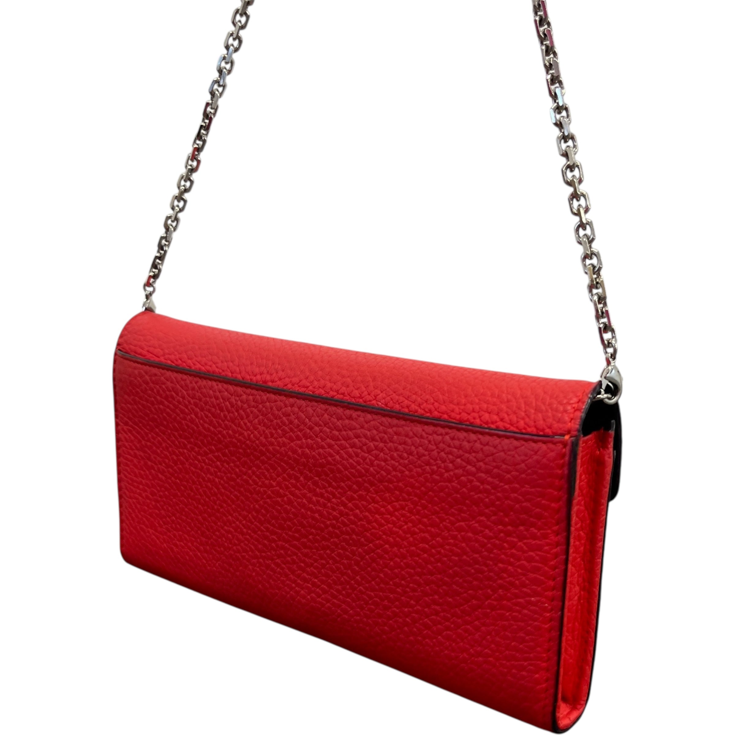 Women's Wallet On Chain Woc Bag Red