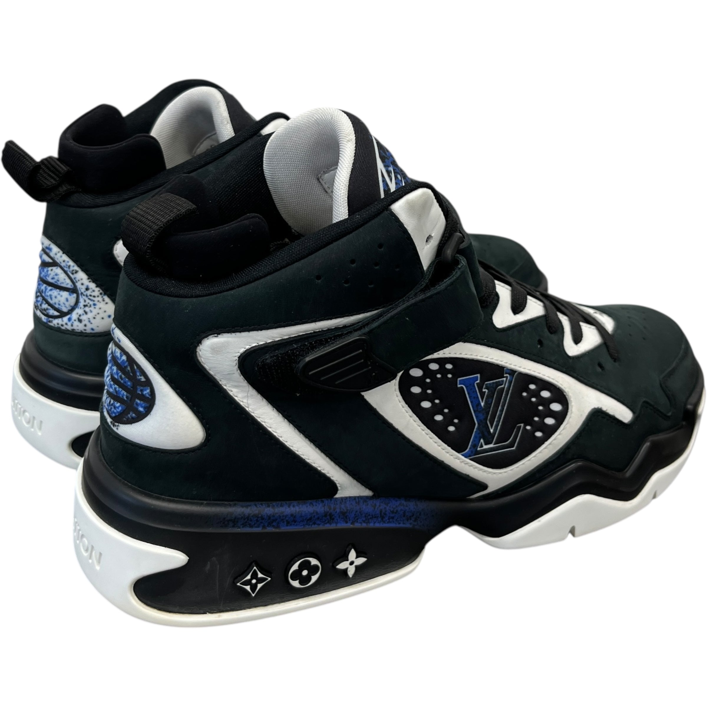 Men's Lv 2 High Trainers Blue Size EU 43 / UK 9