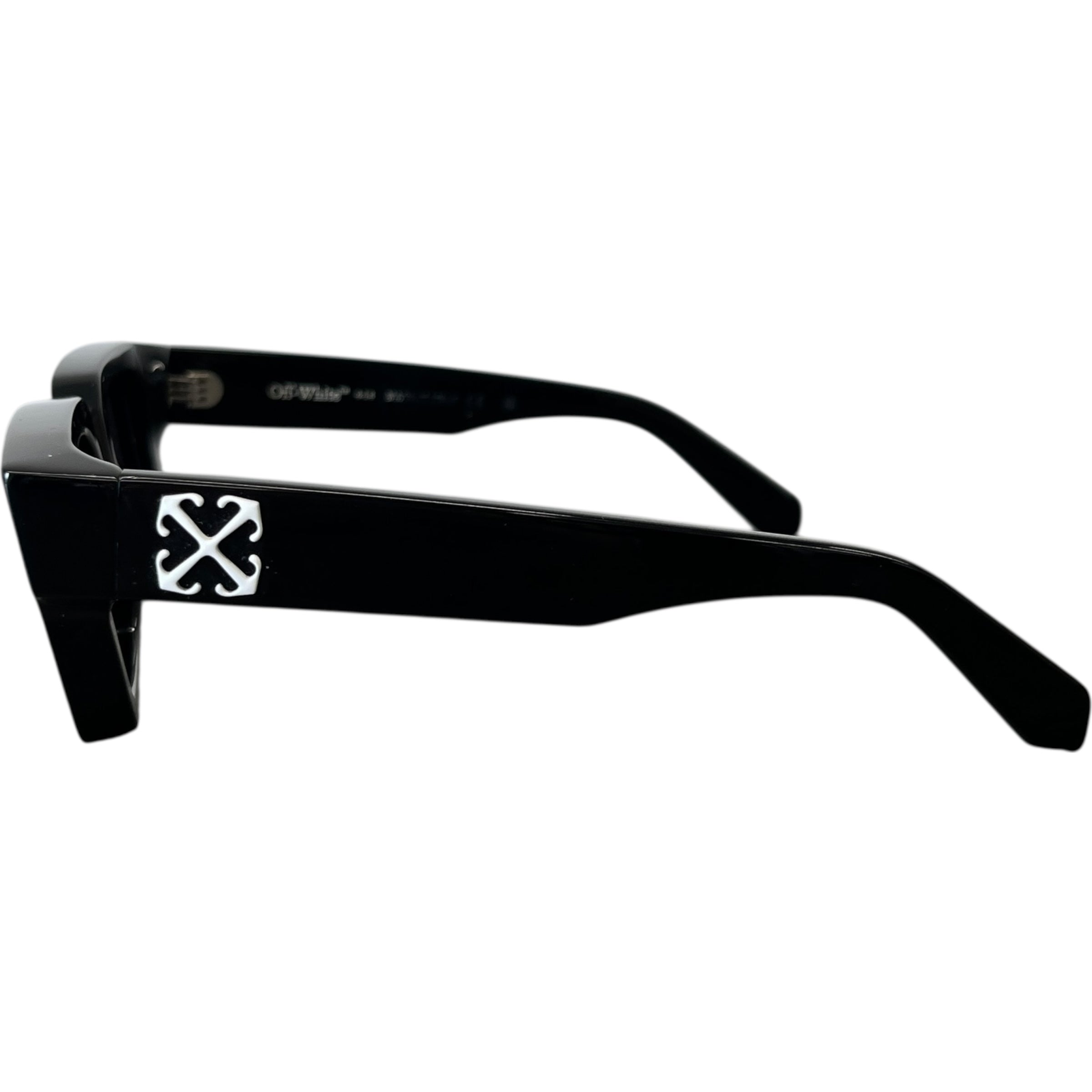 Men's Arrow Logo Sunglasses Black