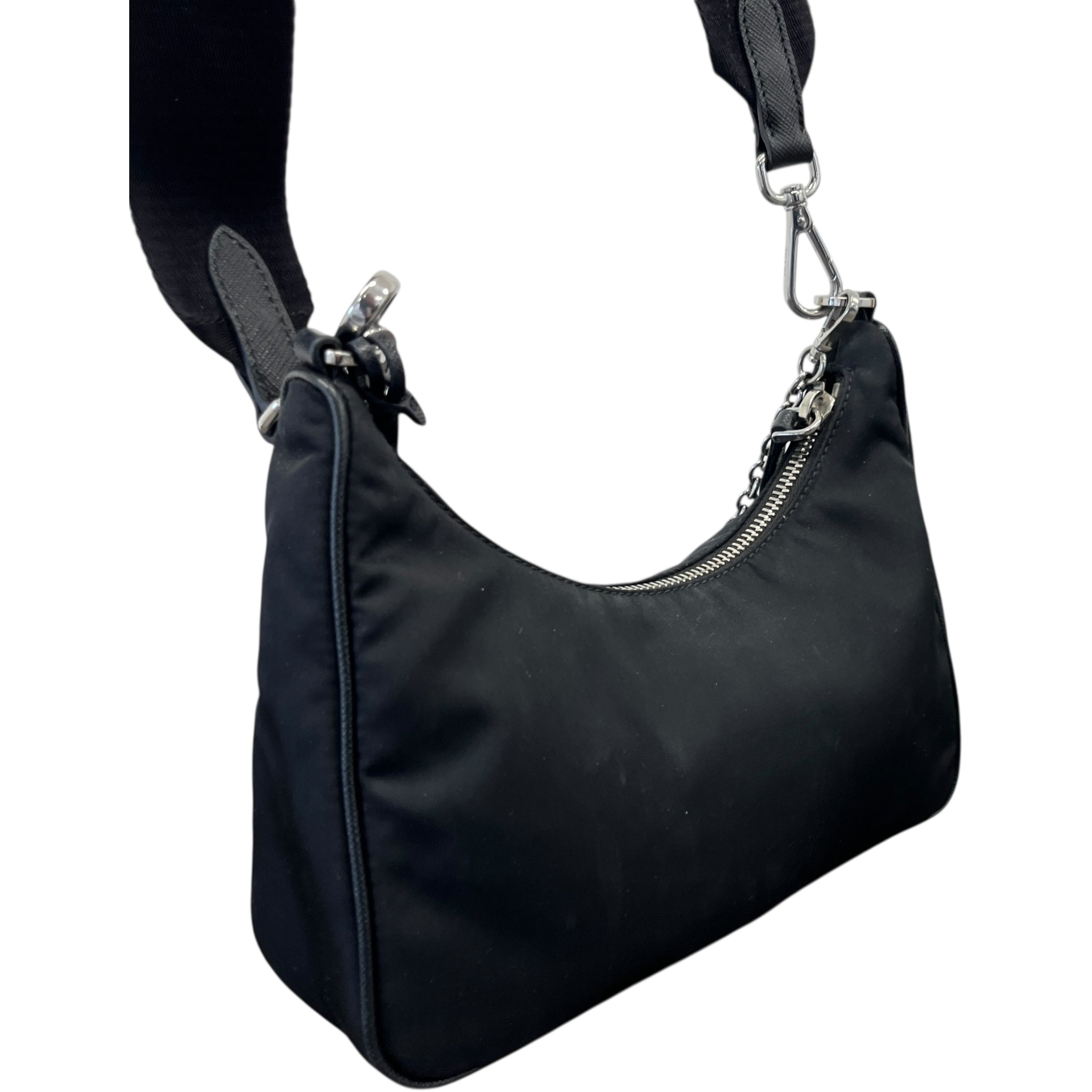 Women's Re-Edition 2005 Re-Nylon Handbag Black