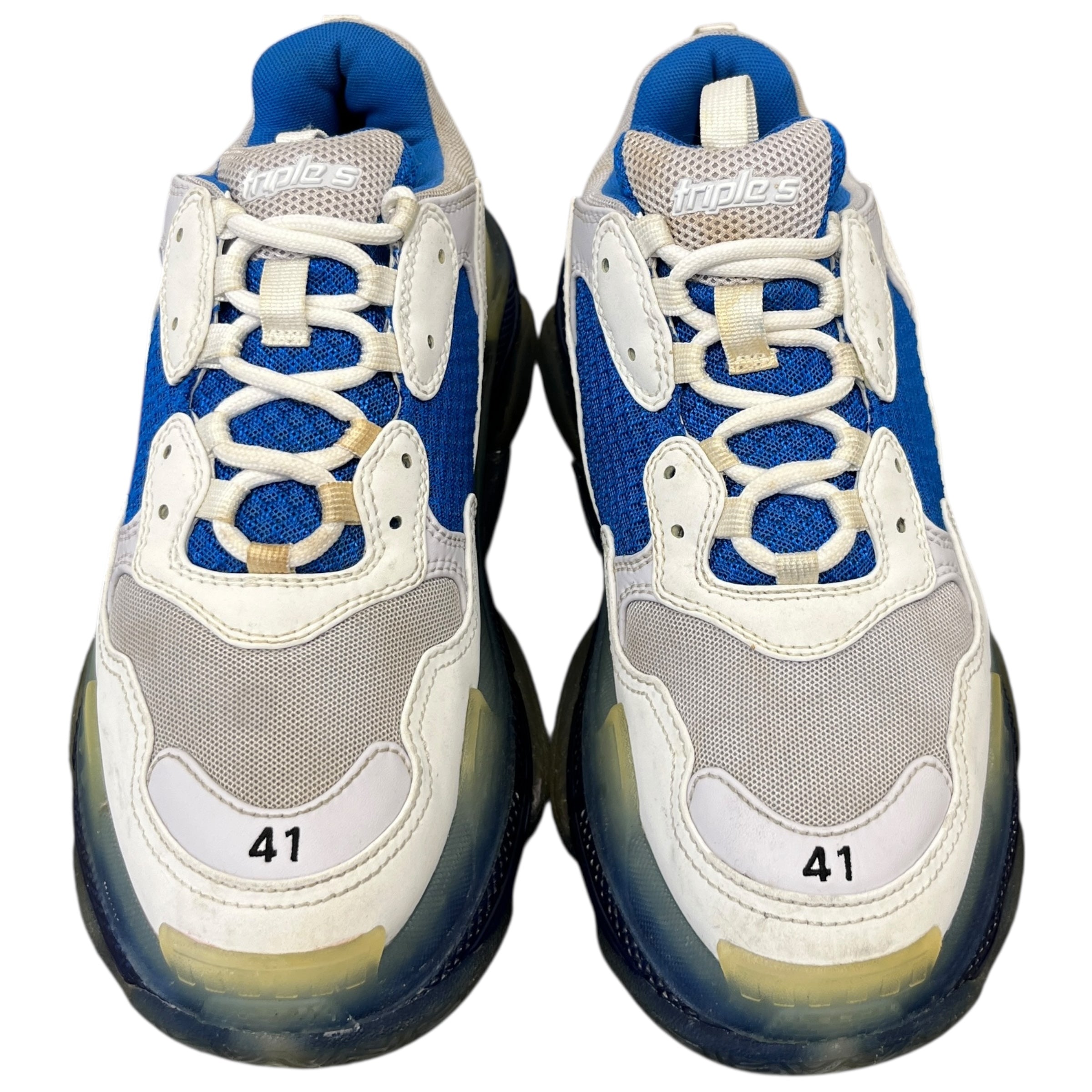 Men's Triple S Low Trainers Blue Size EU 41 / UK 7