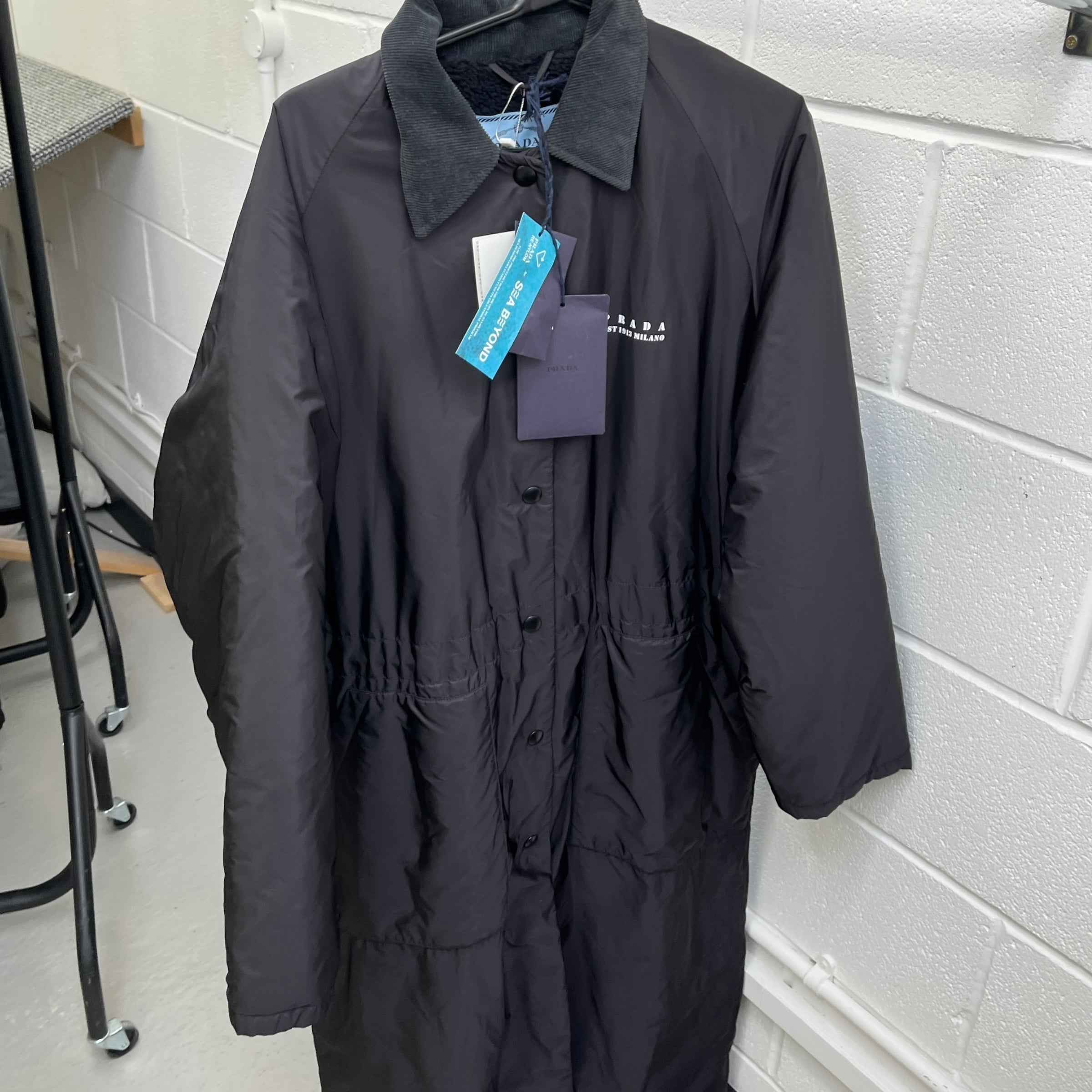 Women's Re-Nylon Piuma Down Jacket Black Size IT 36 / UK 4