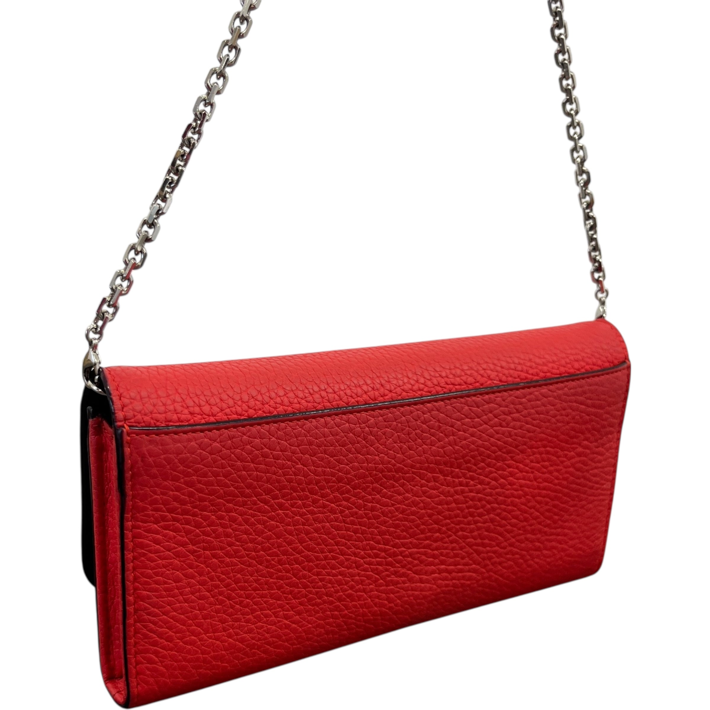Women's Wallet On Chain Woc Bag Red